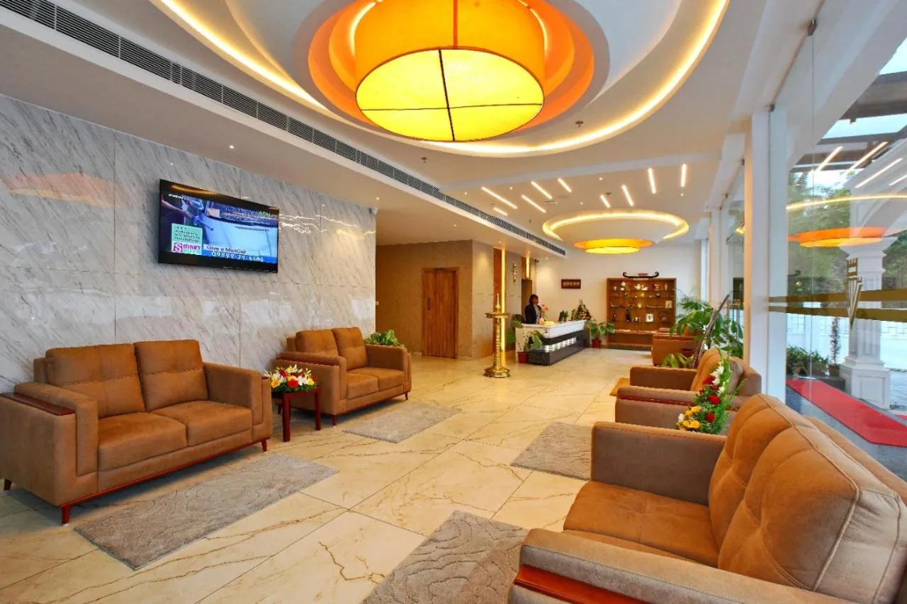 Lobby or reception in Veliyil Castles