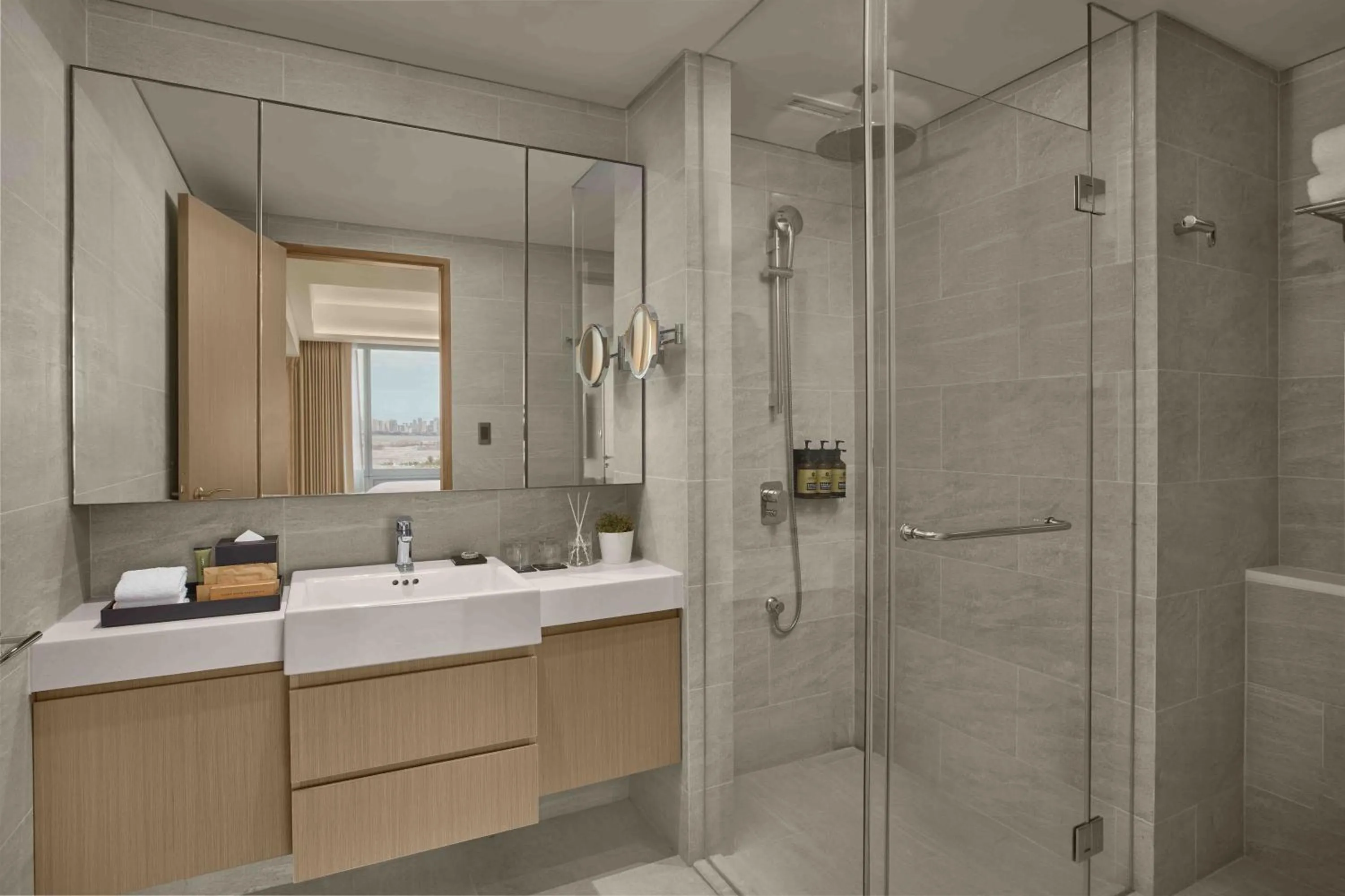 Bathroom in Lanson Place Mall of Asia Manila