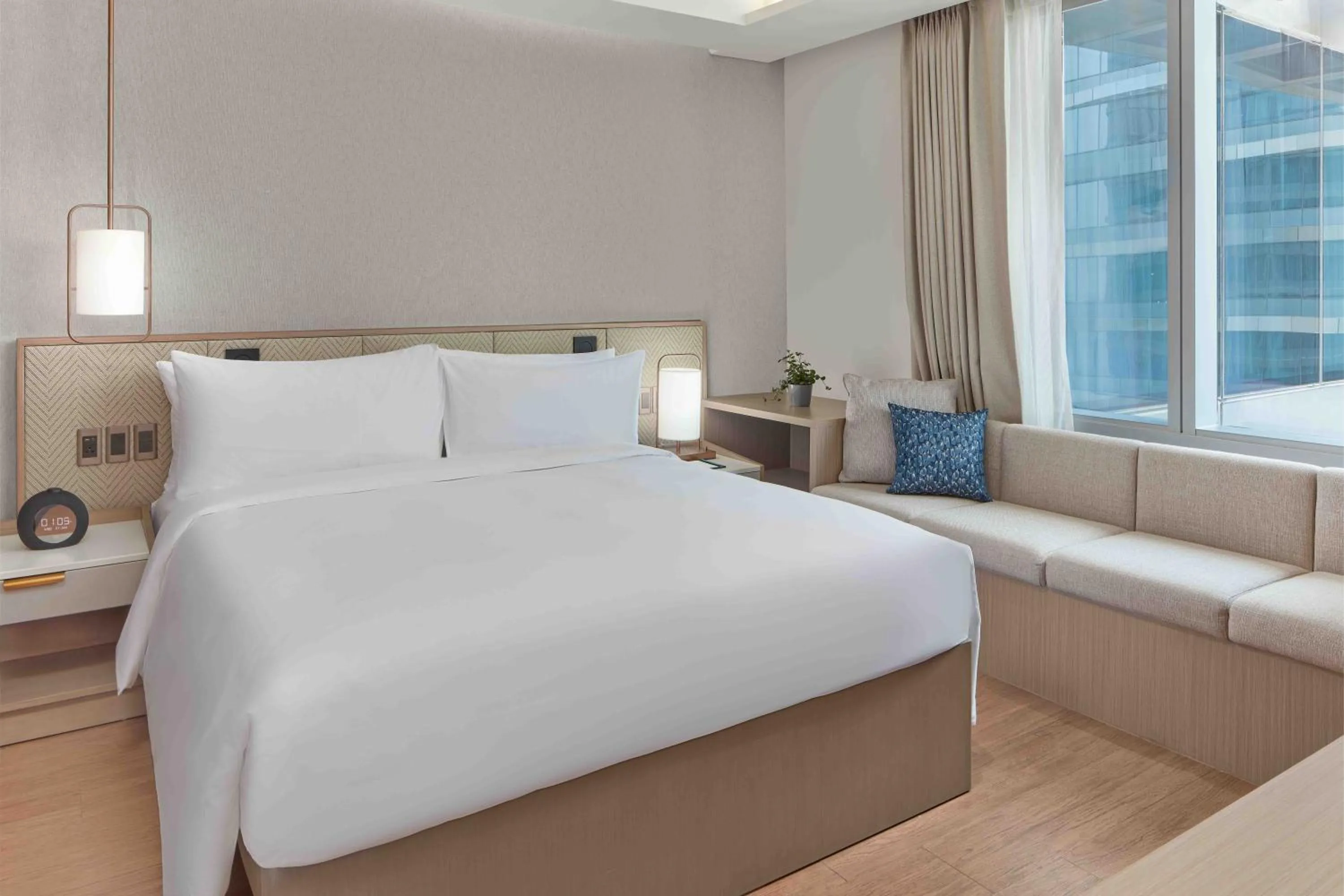 Bedroom, Bed in Lanson Place Mall of Asia Manila