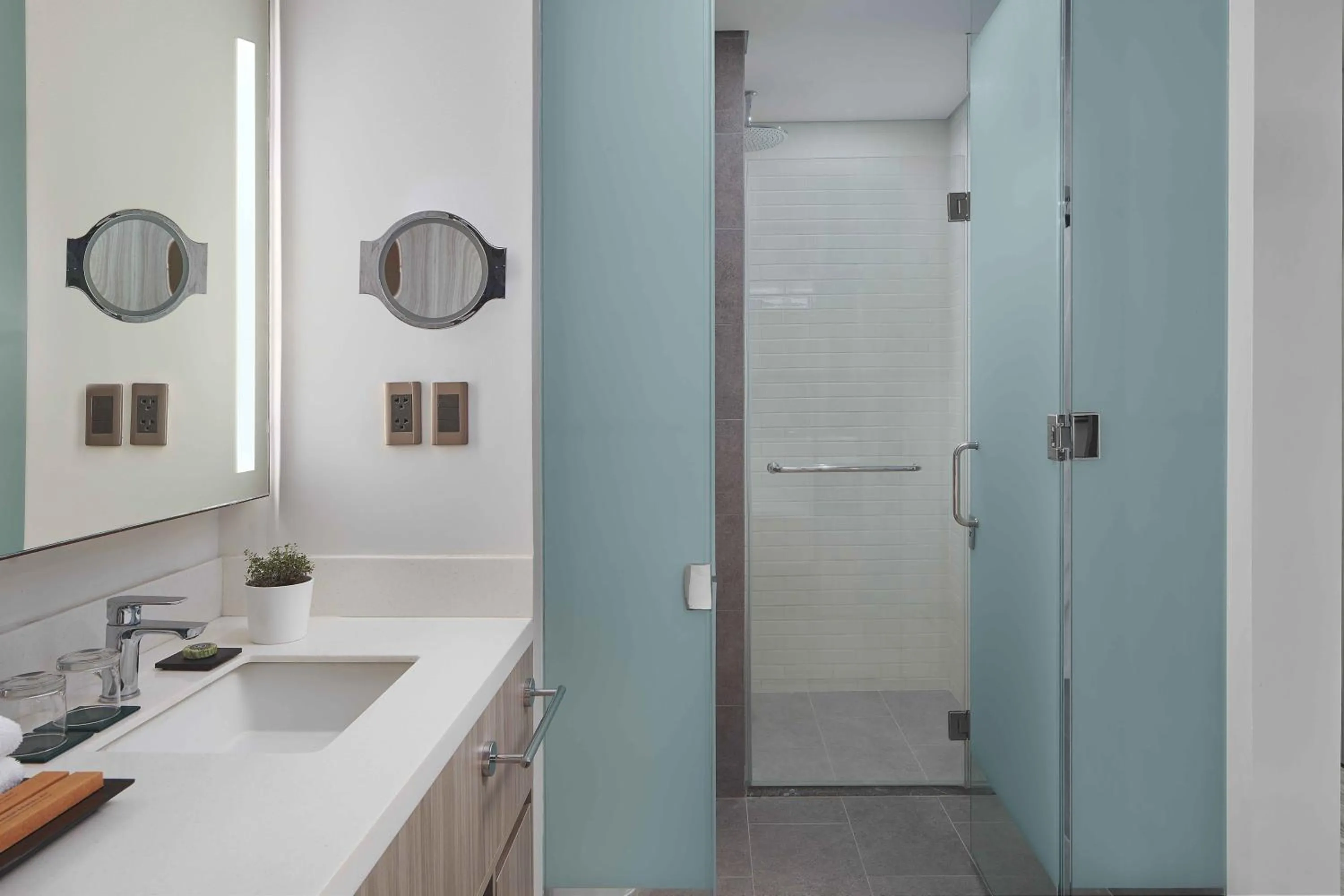 Bathroom in Lanson Place Mall of Asia Manila