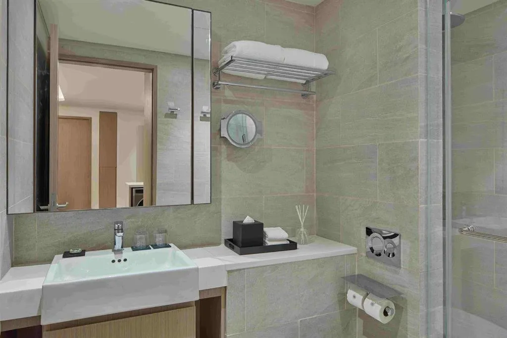 Bathroom in Lanson Place Mall of Asia Manila