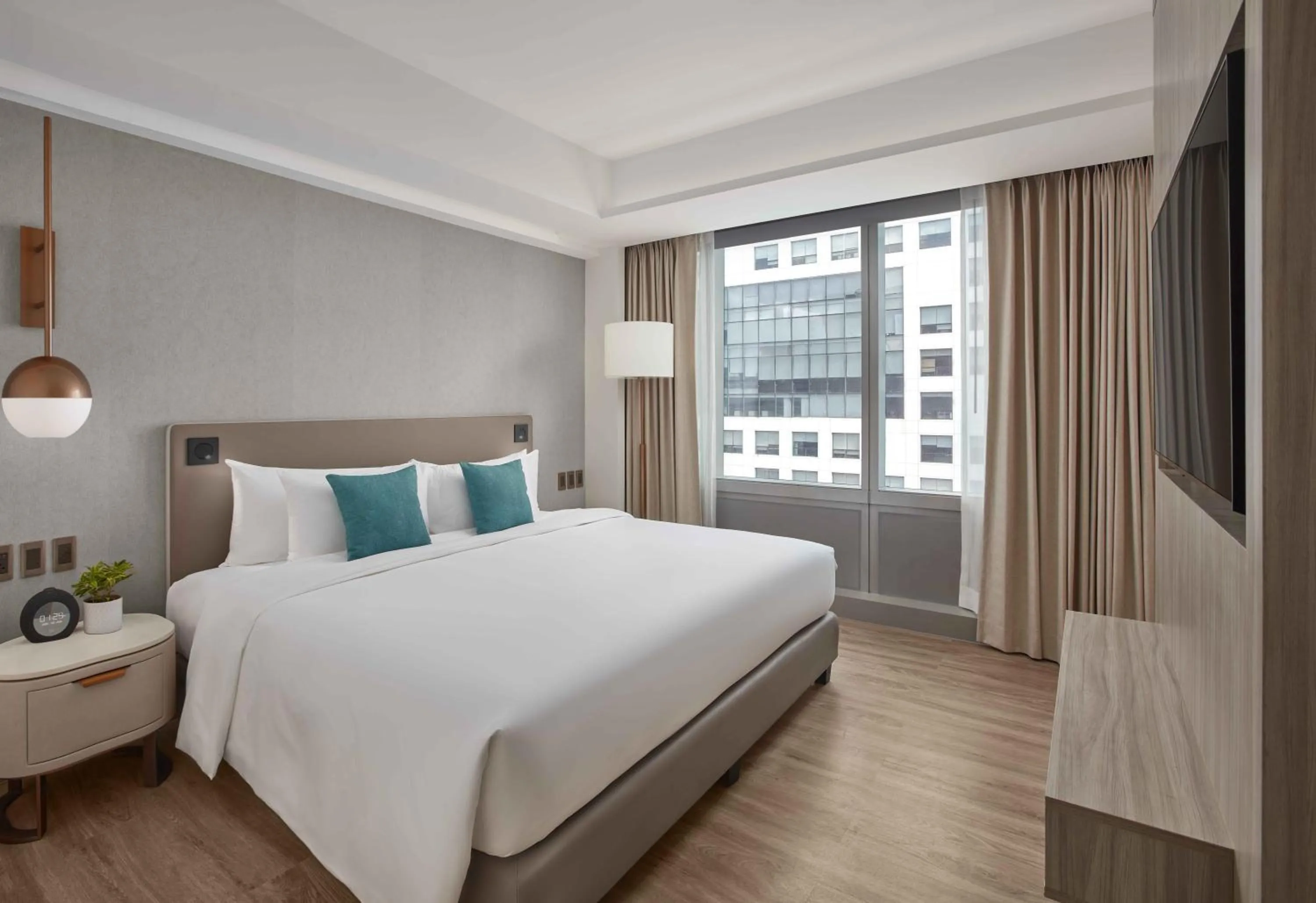 Bedroom, Bed in Lanson Place Mall of Asia Manila