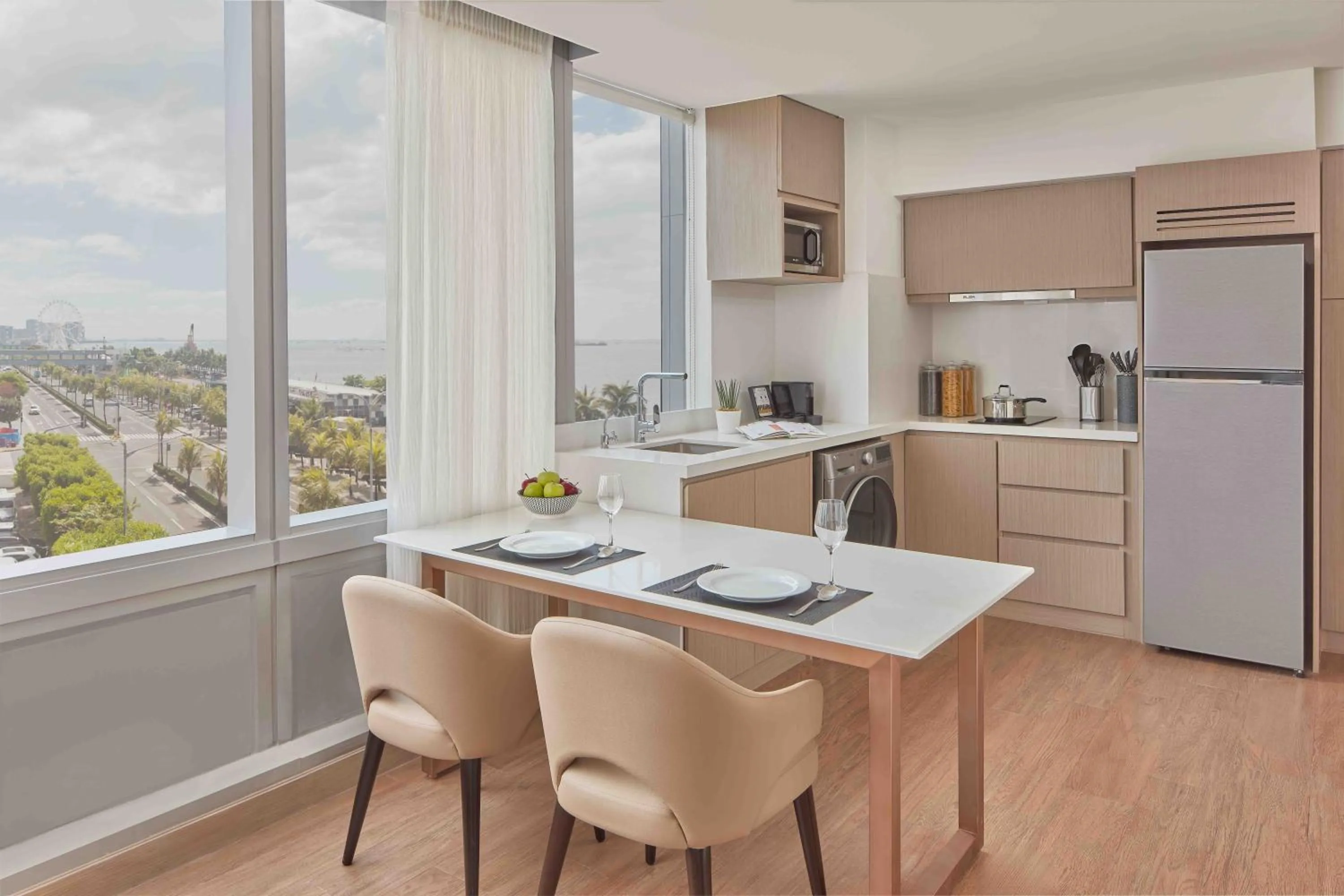 Dining area in Lanson Place Mall of Asia Manila