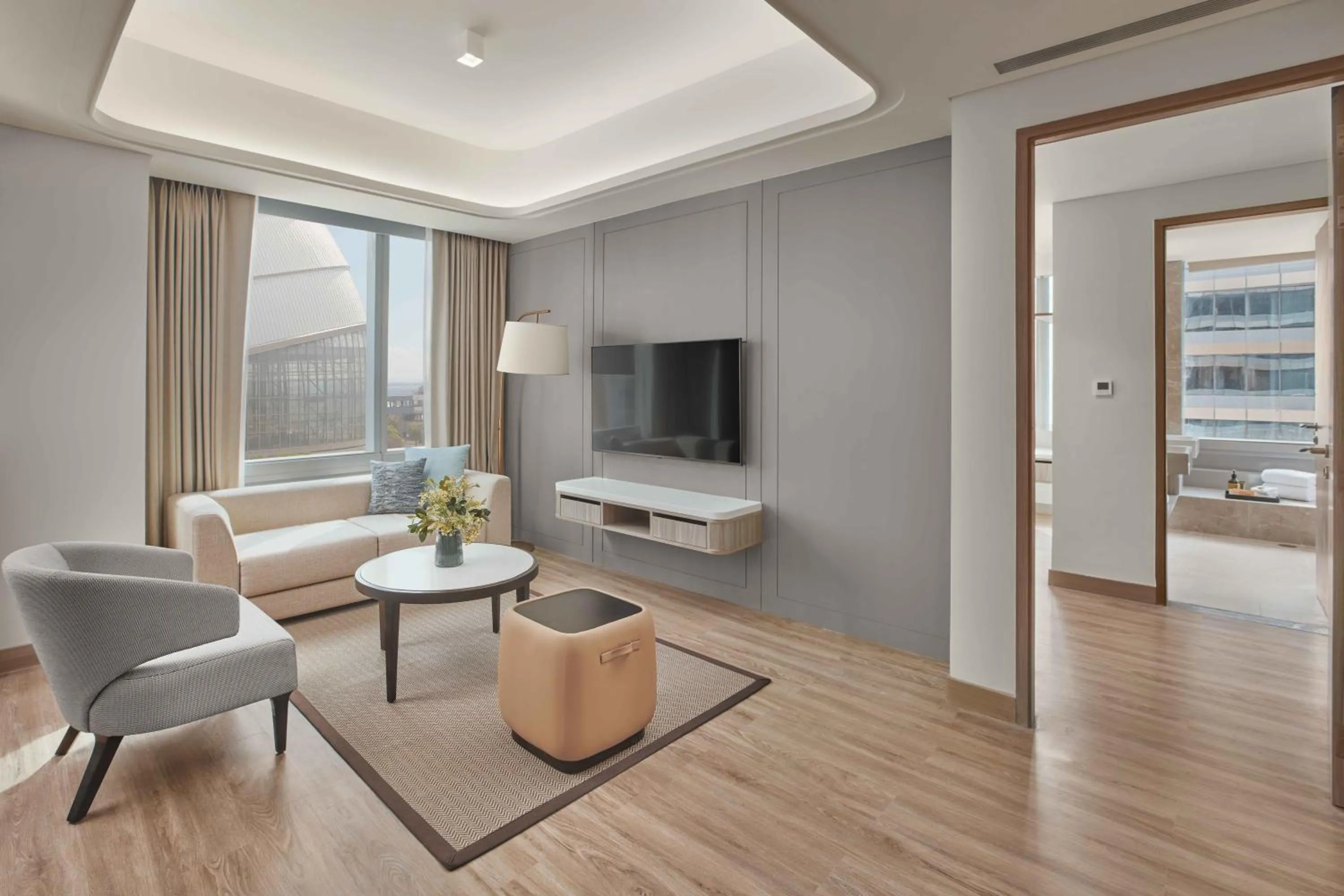 Living room in Lanson Place Mall of Asia Manila