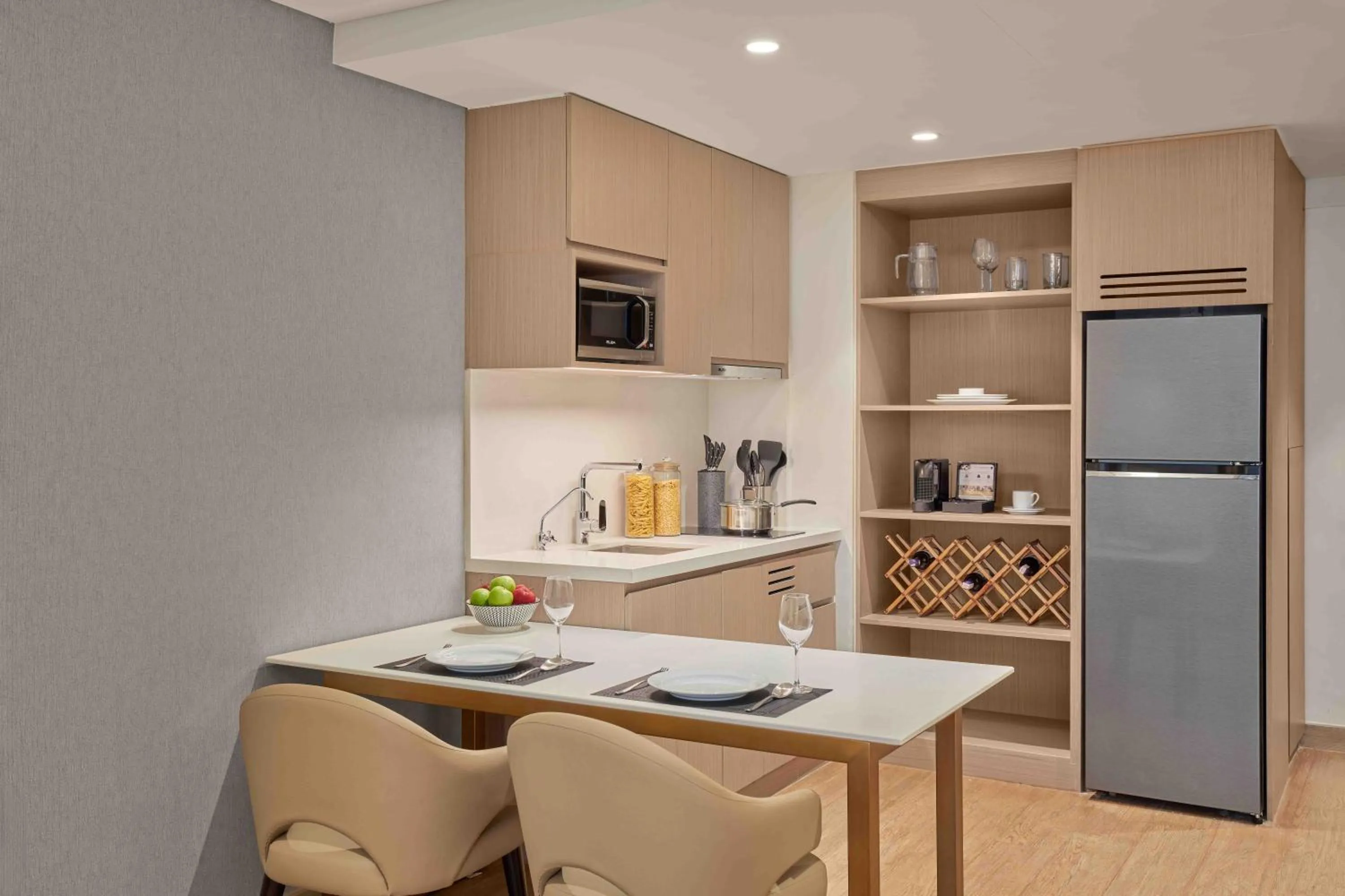 Kitchen or kitchenette in Lanson Place Mall of Asia Manila