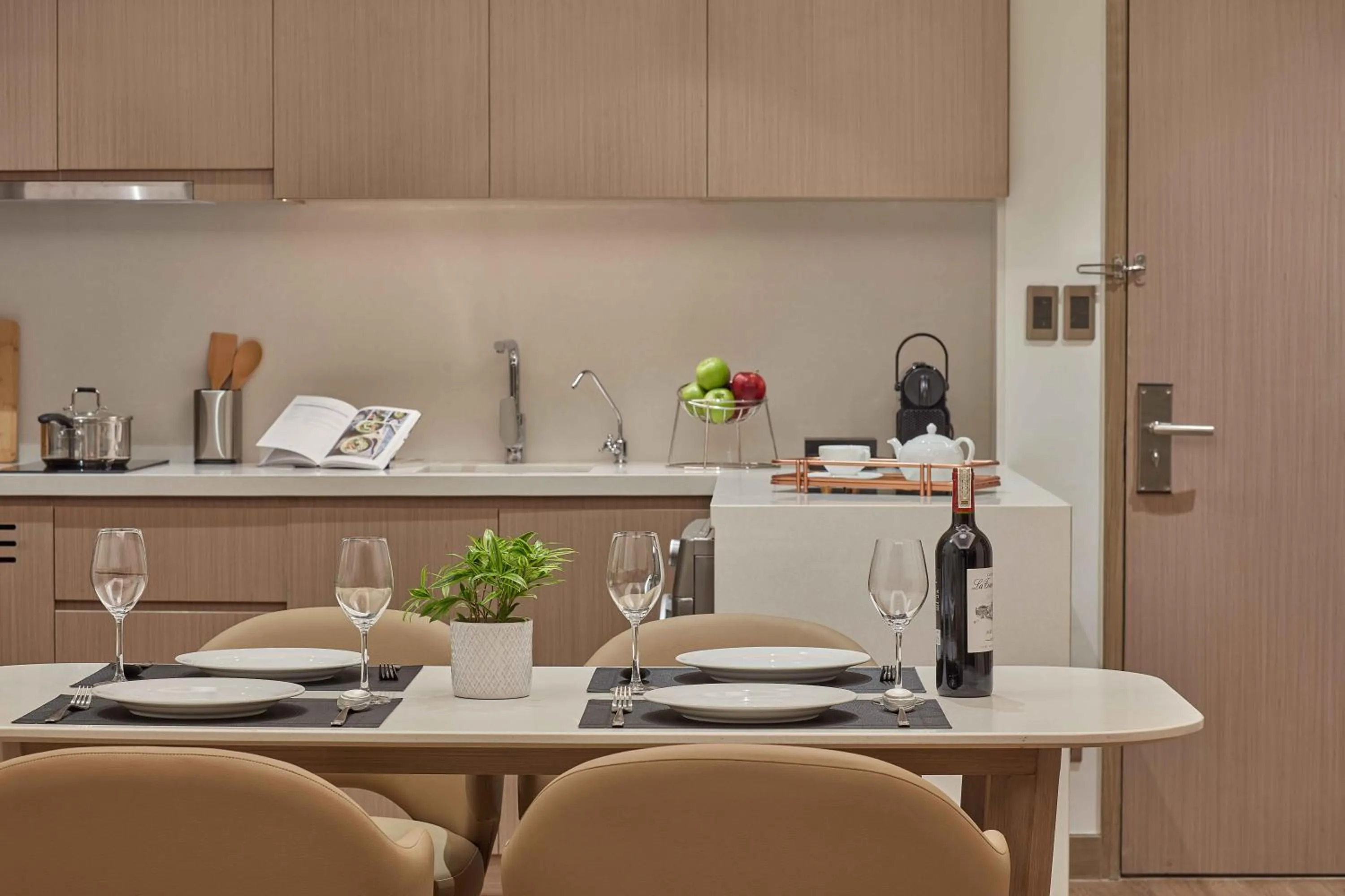 kitchen in Lanson Place Mall of Asia Manila