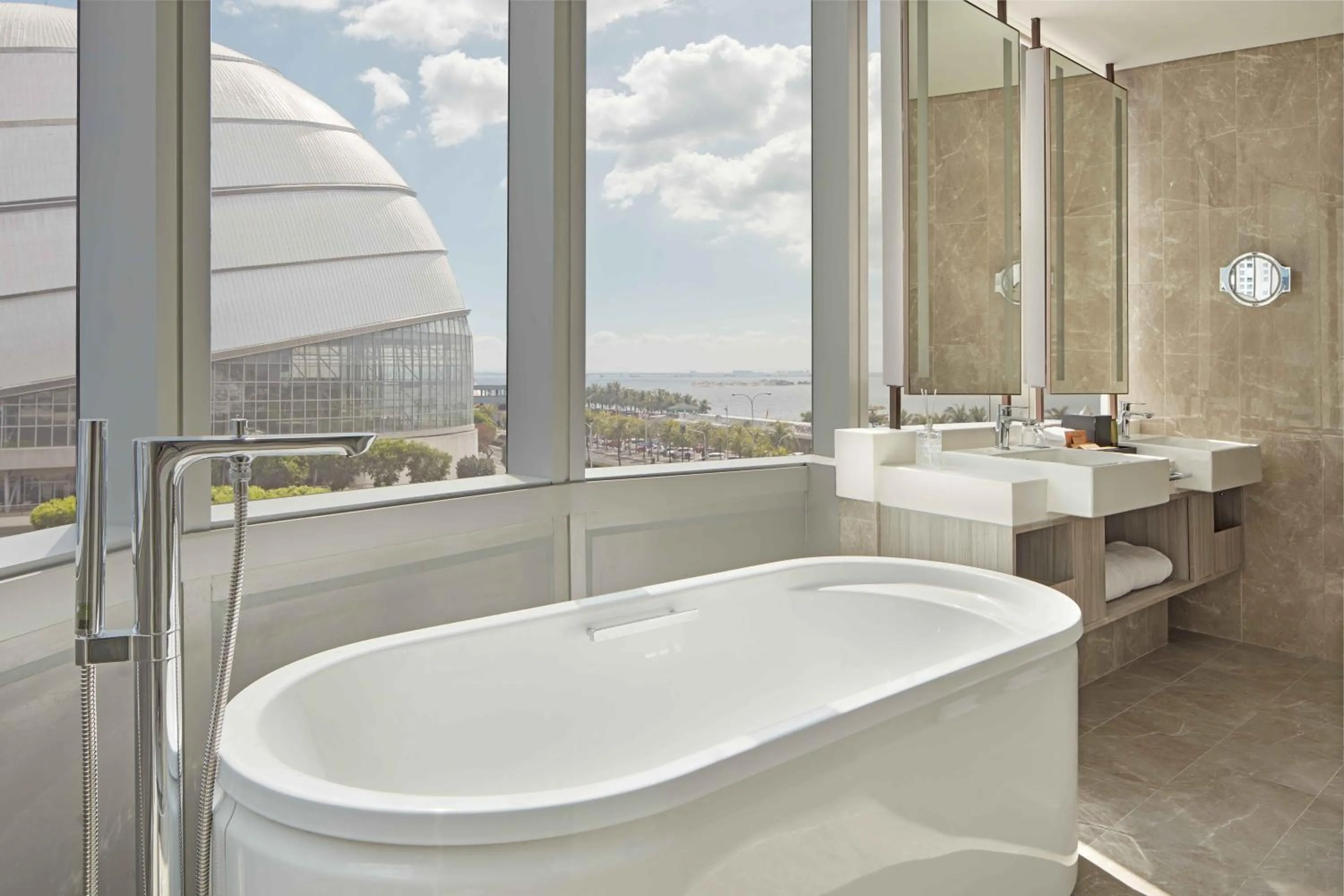 Bathroom in Lanson Place Mall of Asia Manila