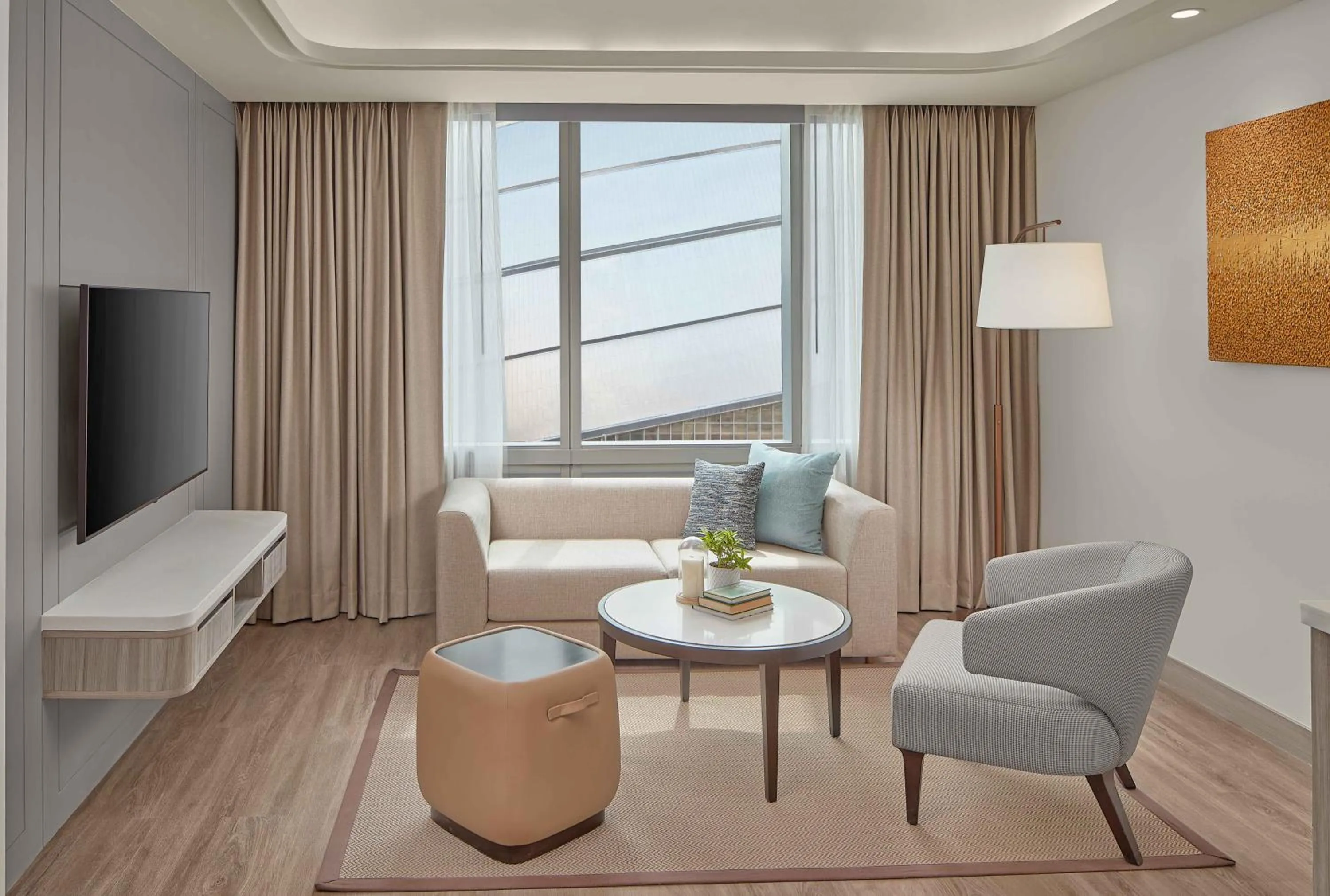 Living room in Lanson Place Mall of Asia Manila