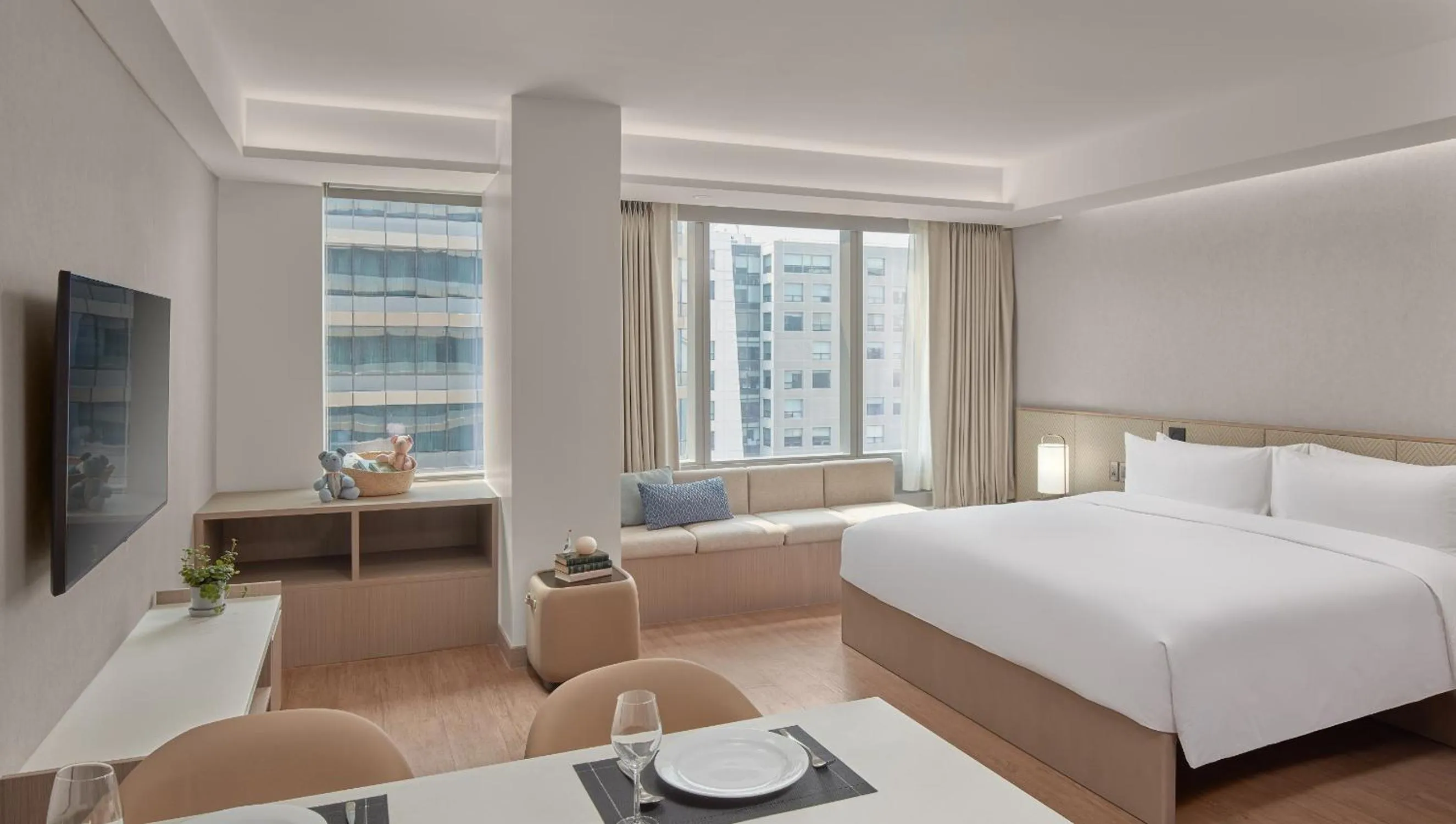 Bed in Lanson Place Mall of Asia Manila