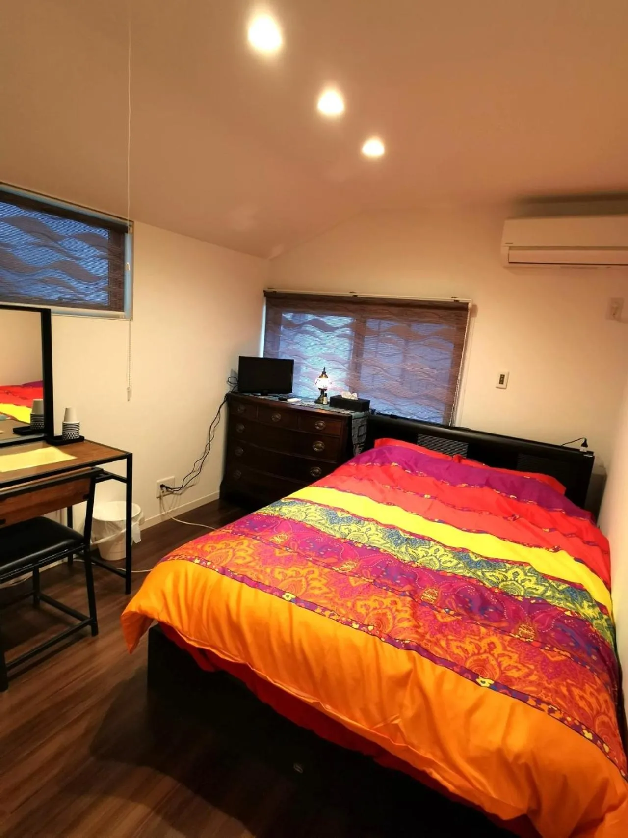 Bedroom, Bed in Bell house