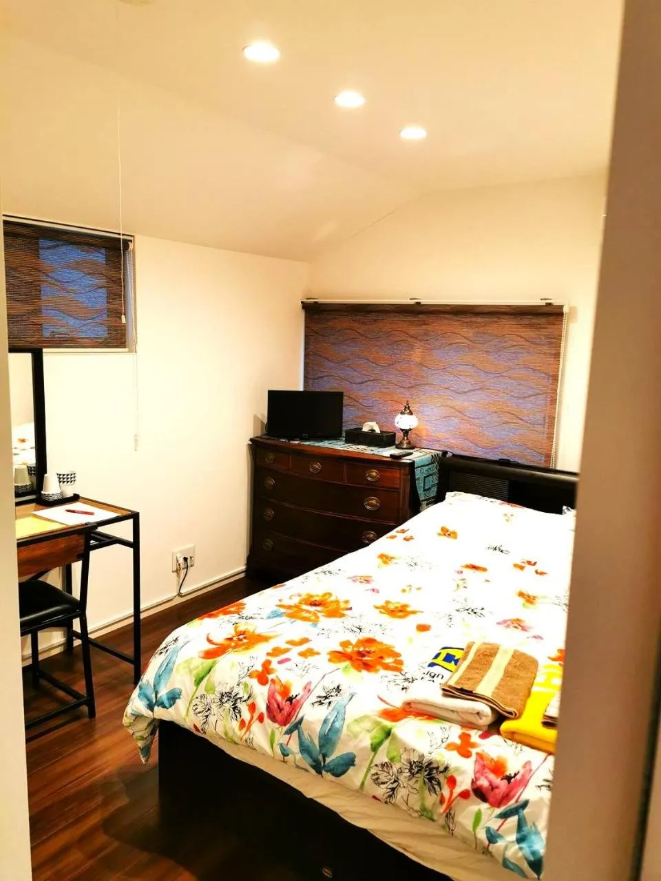 Bedroom, Bed in Bell house