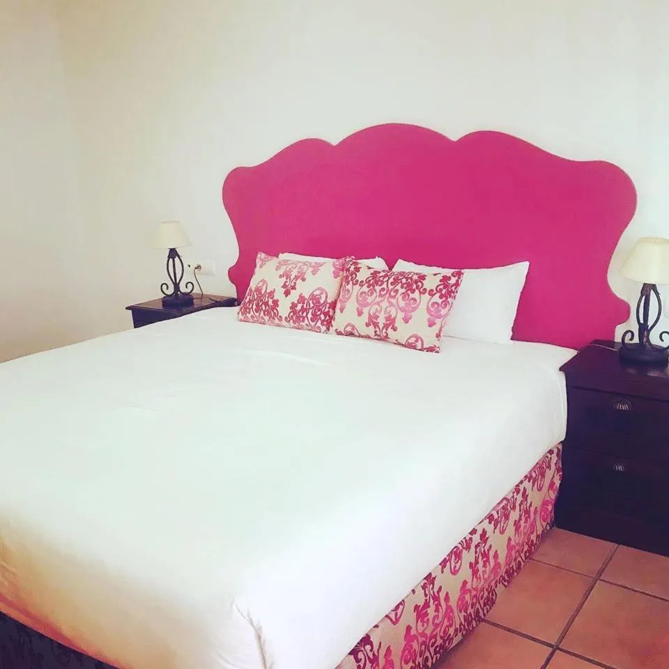 Bed in Hotel Andalou