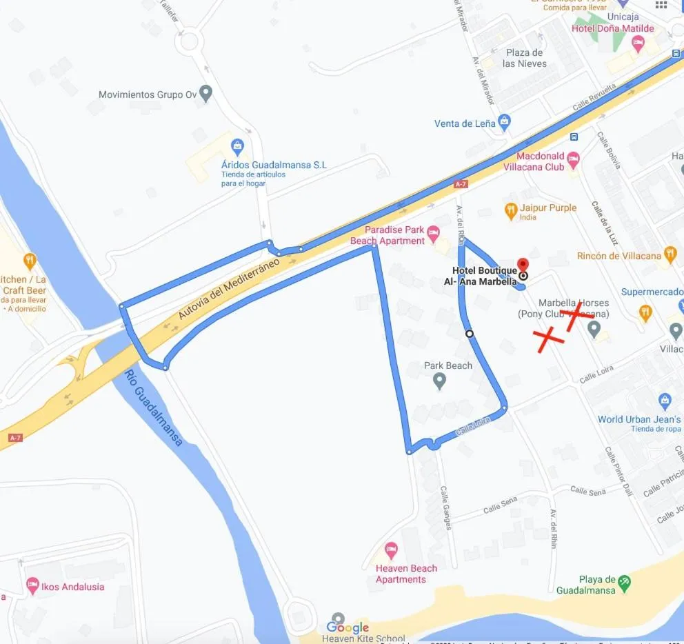 Property building in Family hotel Al- Ana Marbella