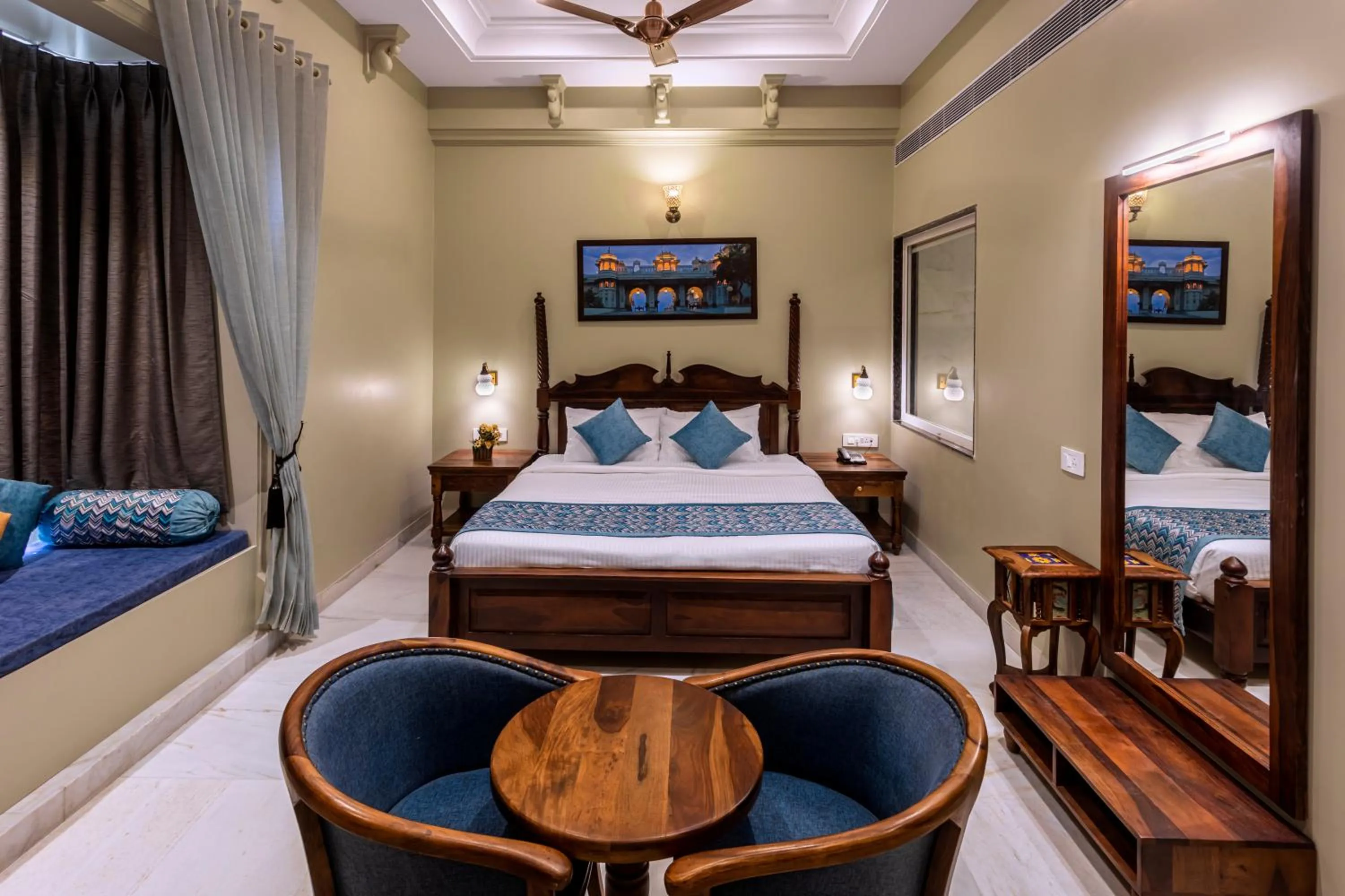 Photo of the whole room, Bed in Rawla Sagrun kumbhalgarh