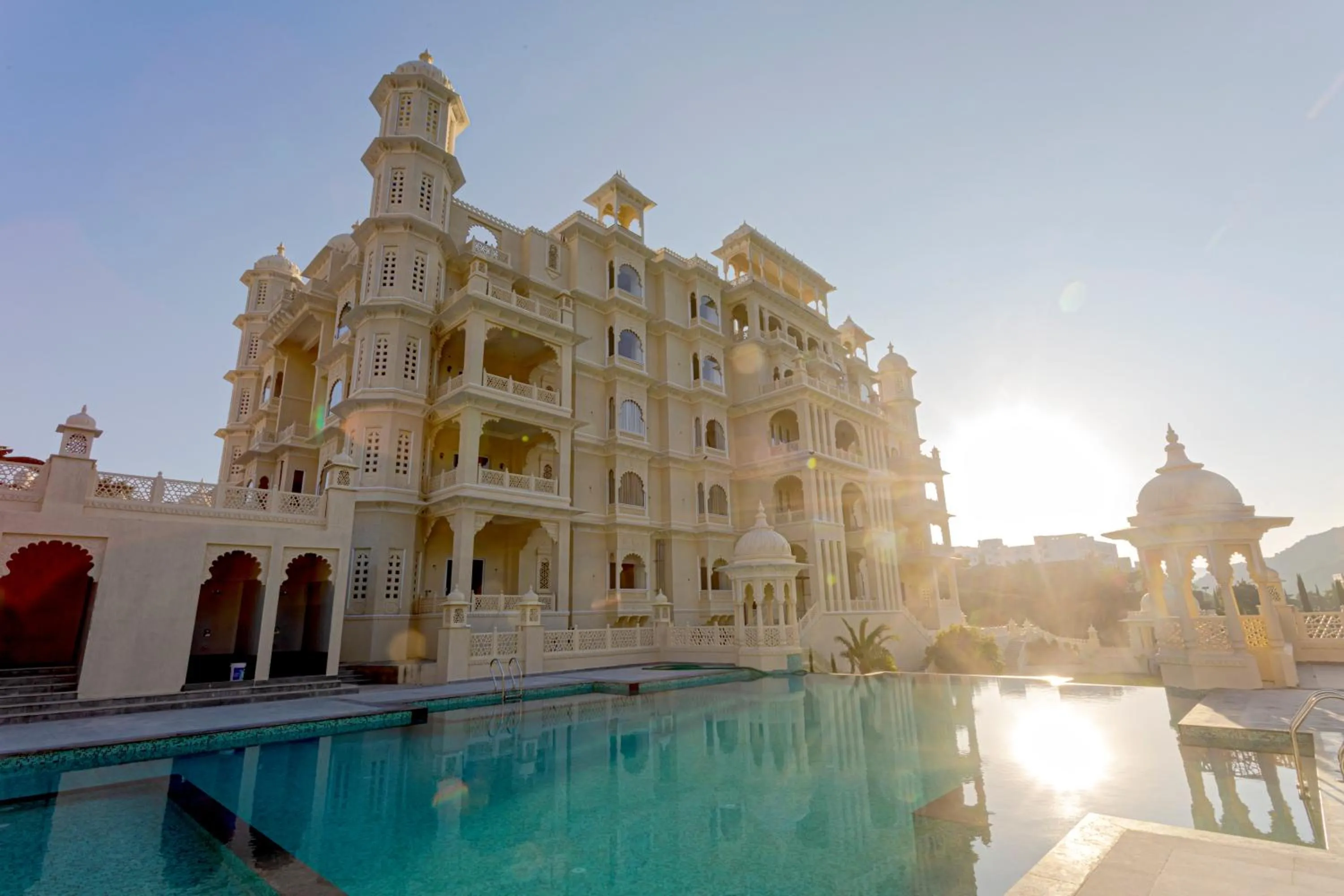 Swimming pool in Rawla Sagrun kumbhalgarh