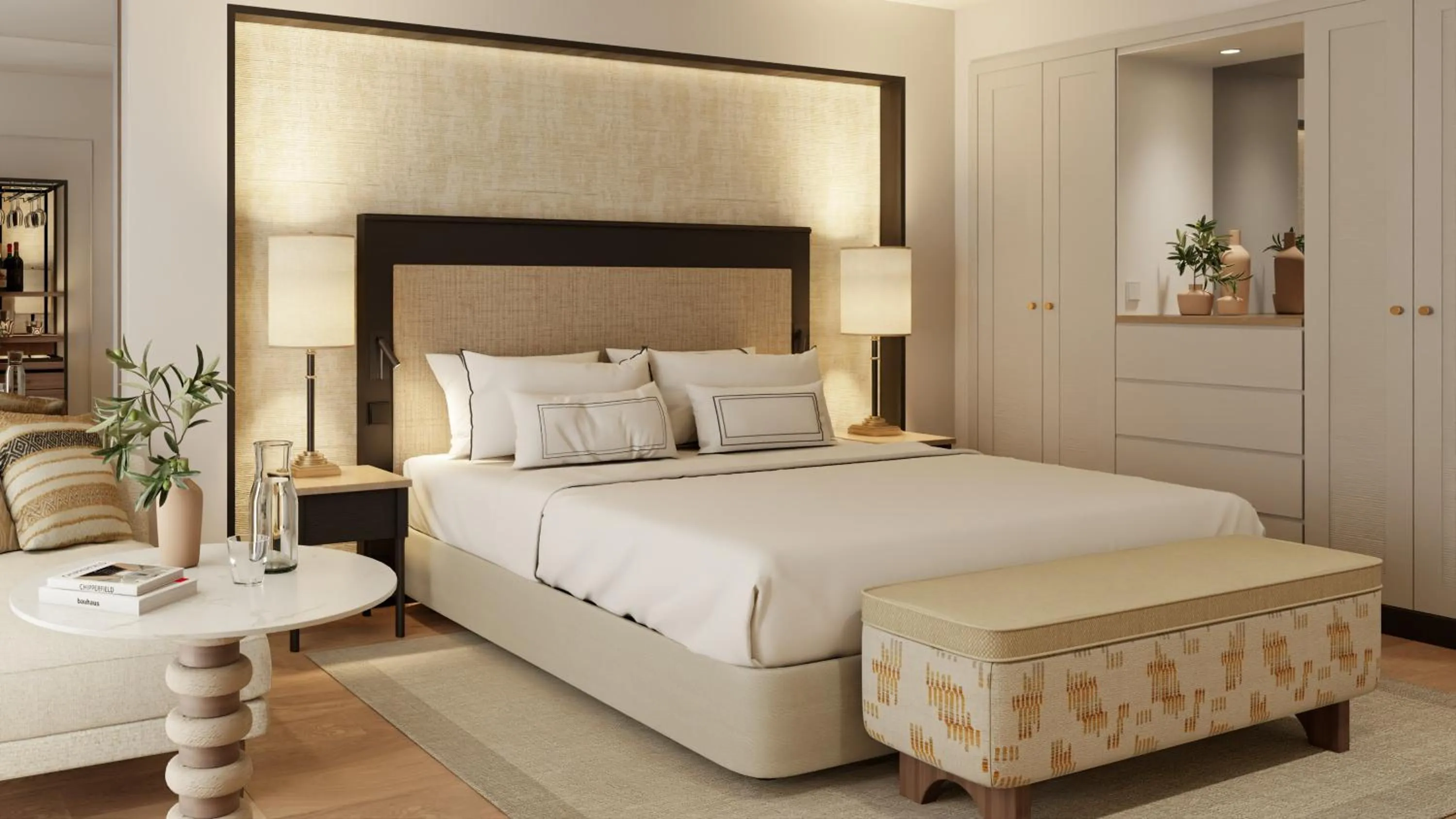 Bedroom, Bed in Hacienda del Mar member of Meliá Collection