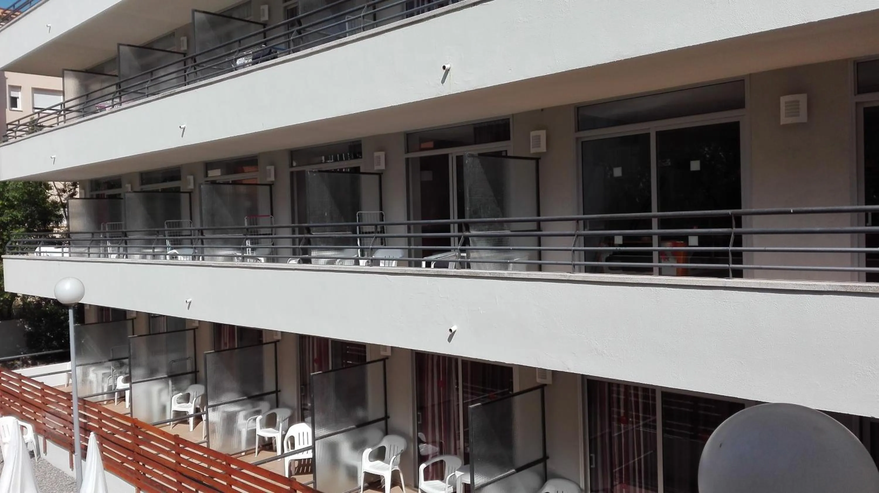 Balcony/Terrace in Medplaya Aparthotel Esmeraldas