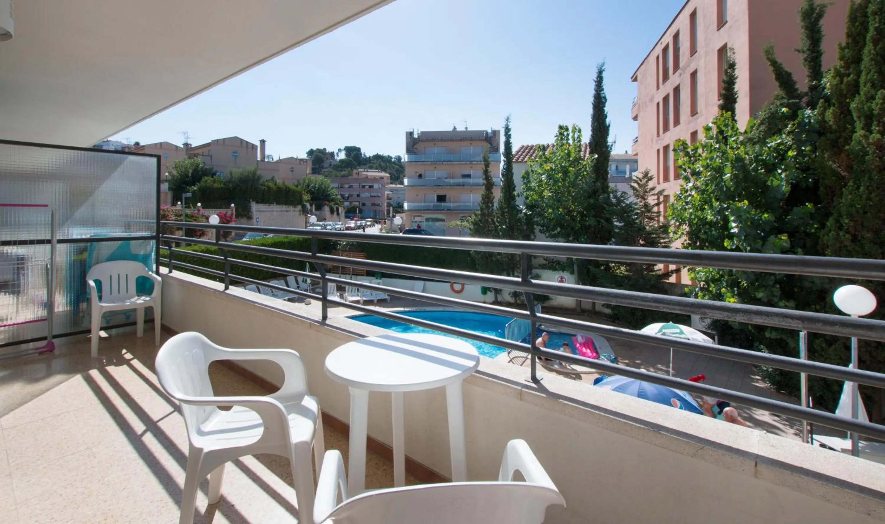 Balcony/Terrace in Medplaya Aparthotel Esmeraldas