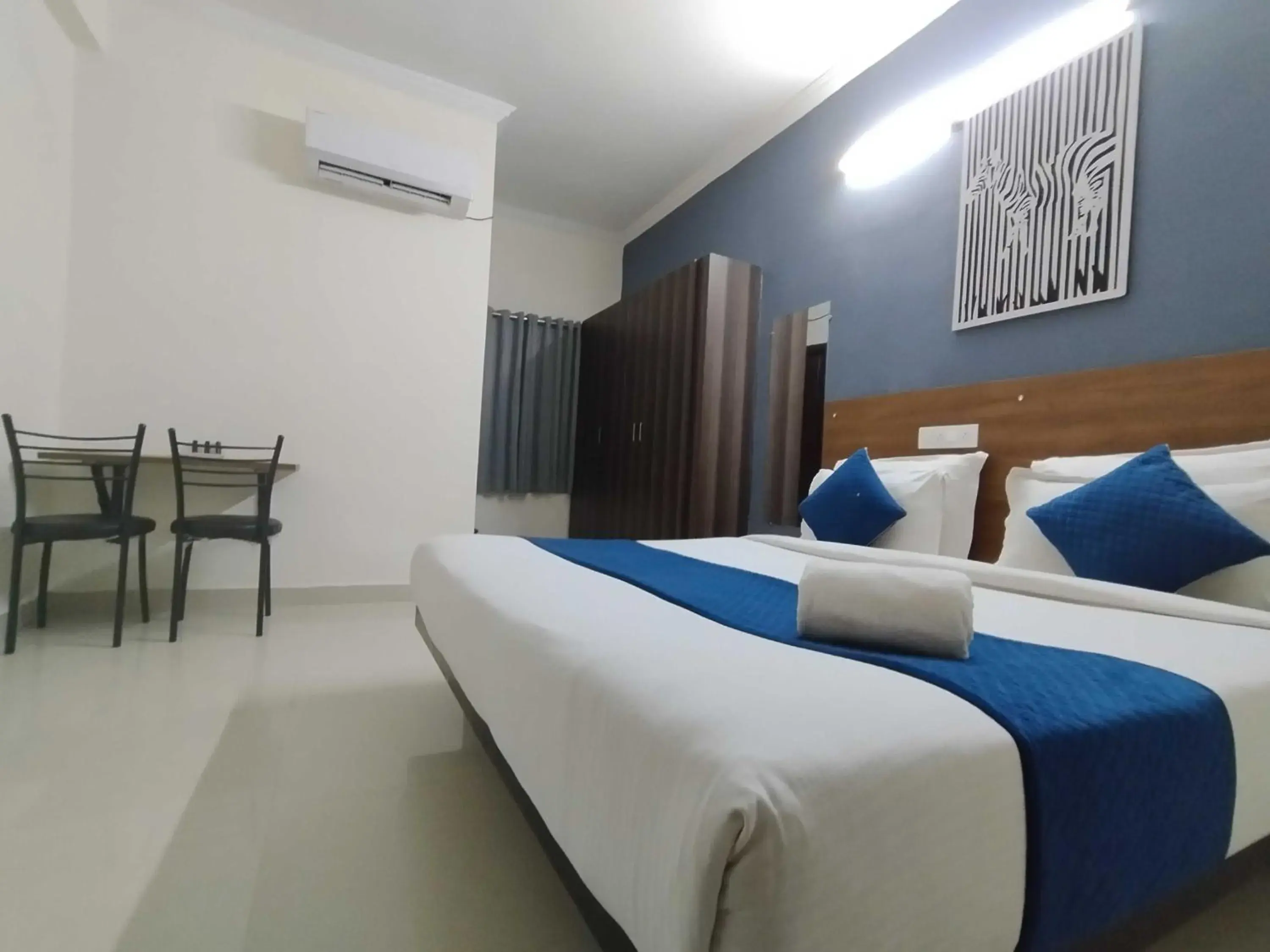 Bedroom, Bed in Super Collection O Rio Kondapur Near Rahavendra Colony Bedroom, Bed in Super Collection O Rio Kondapur Near Rahavendra Colony