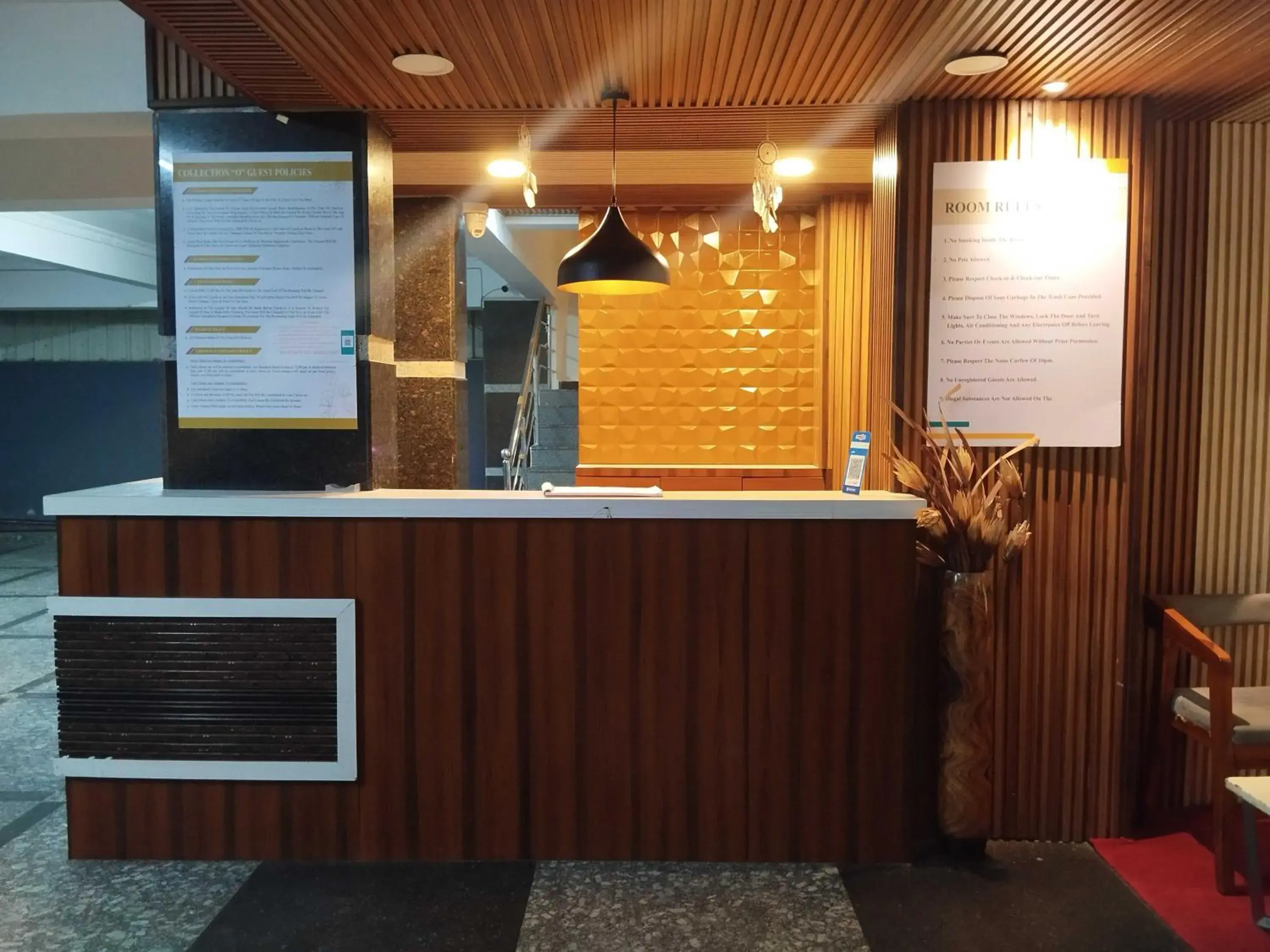 Lobby or reception in Super Collection O Rio Kondapur Near Rahavendra Colony Lobby or reception in Super Collection O Rio Kondapur Near Rahavendra Colony
