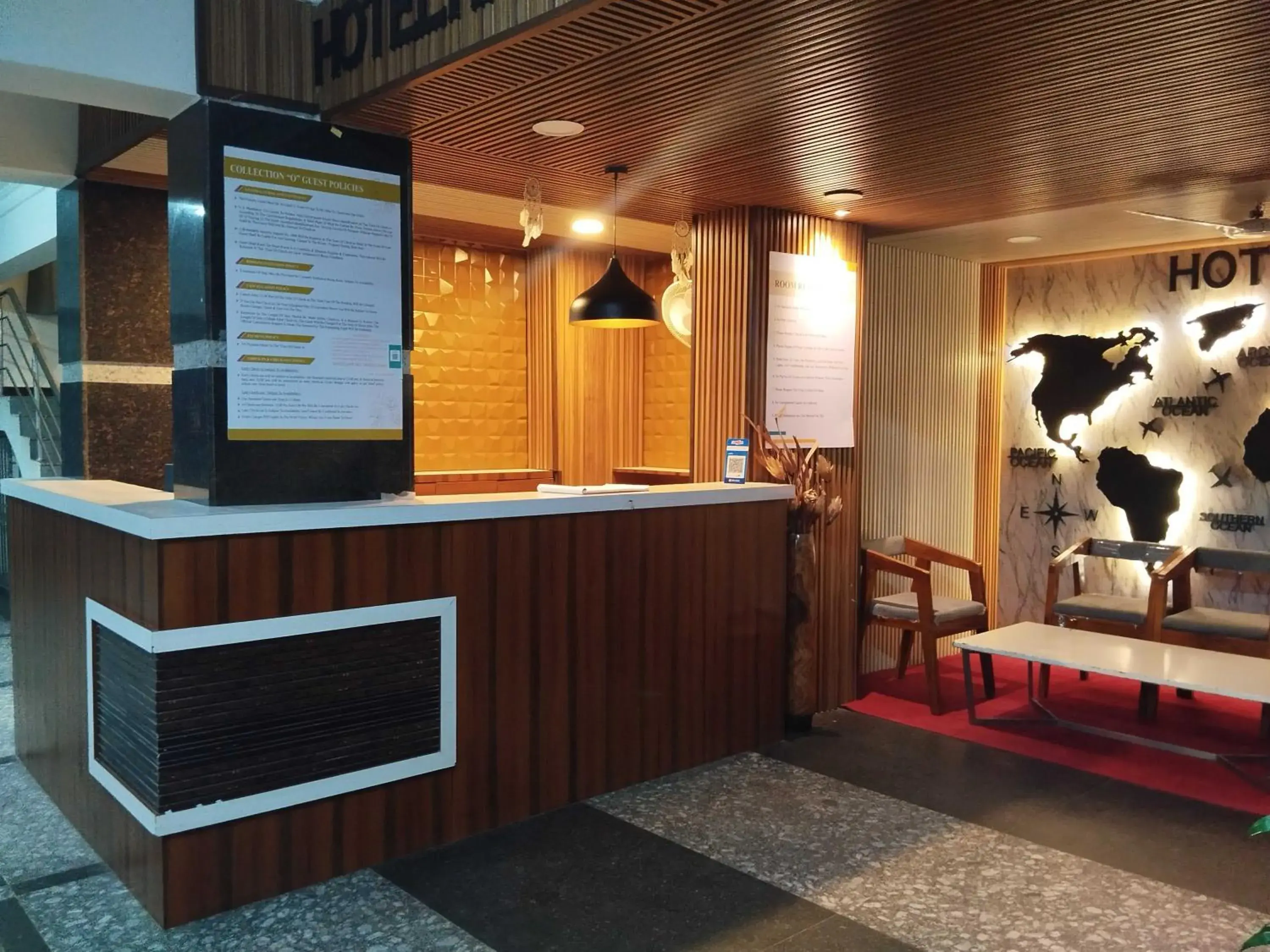 Lobby or reception in Super Collection O Rio Kondapur Near Rahavendra Colony Lobby or reception in Super Collection O Rio Kondapur Near Rahavendra Colony