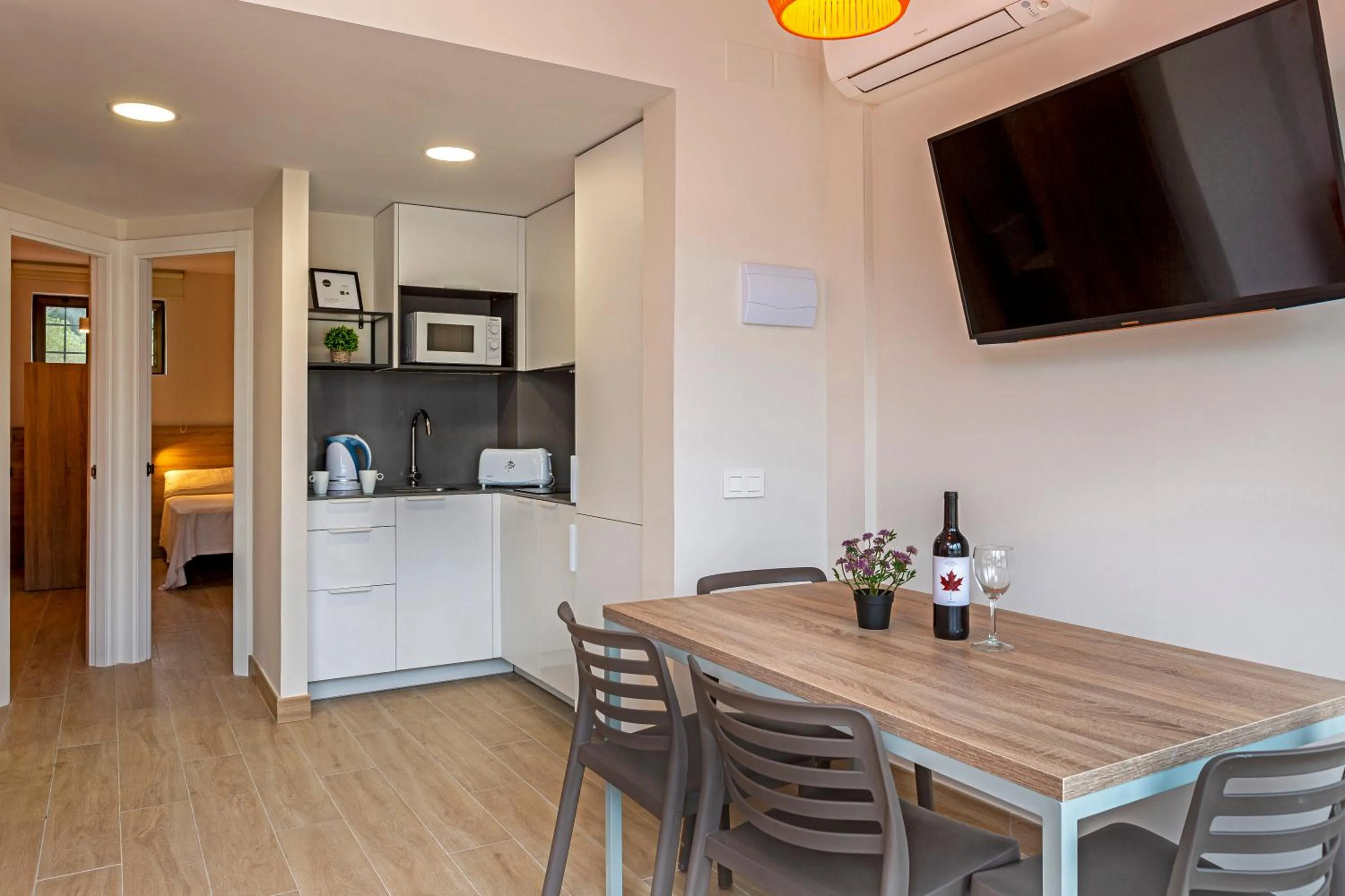 Living room in Medplaya Aparthotel Sant Eloi