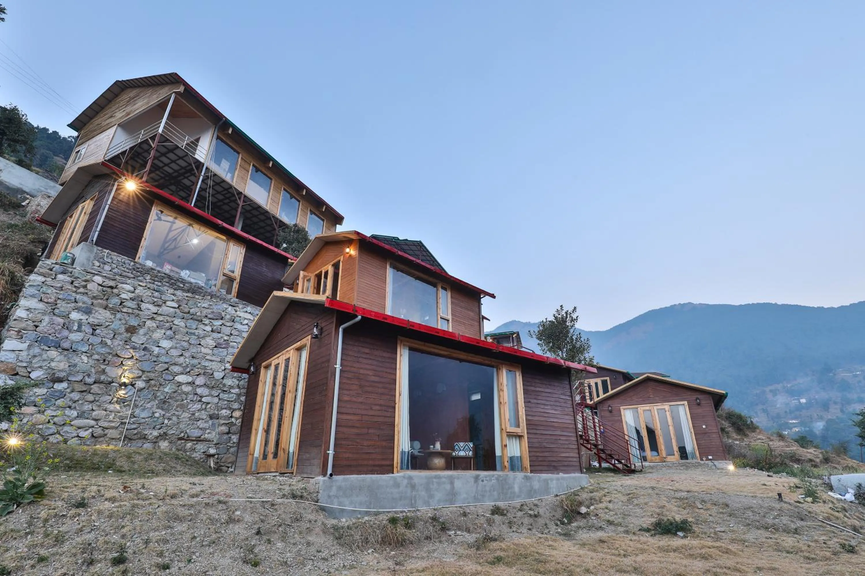 Property building in Seclude Pangot, Perch