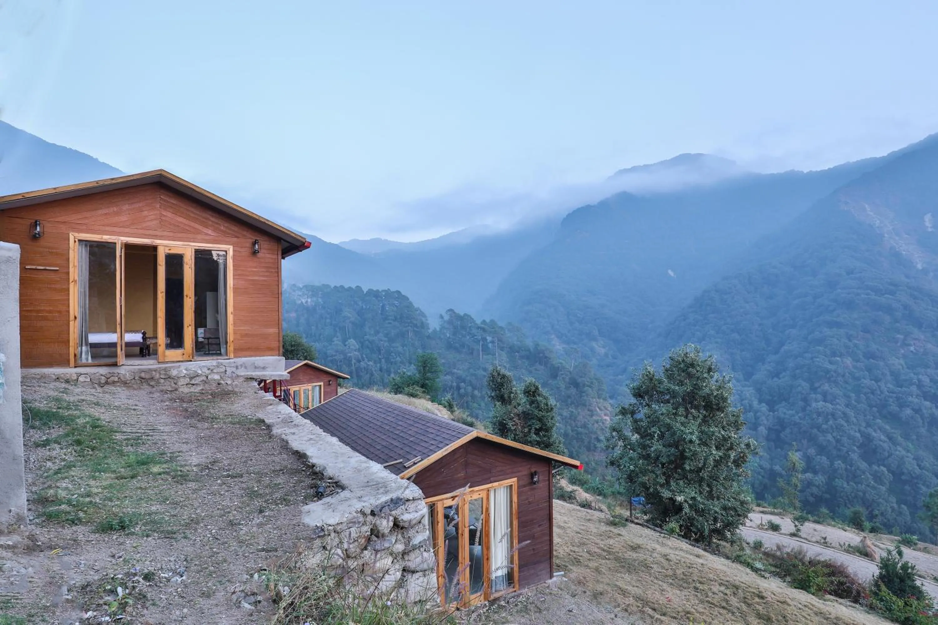 Property building in Seclude Pangot, Perch
