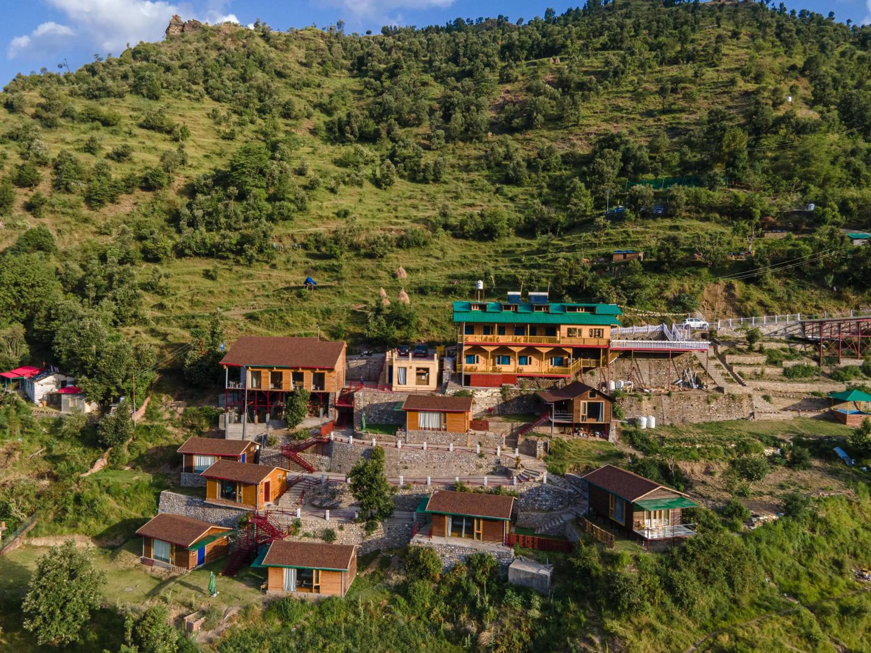 Property building in Seclude Pangot, Perch