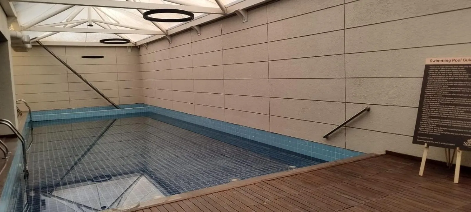 Swimming pool in Sayaji Morbi