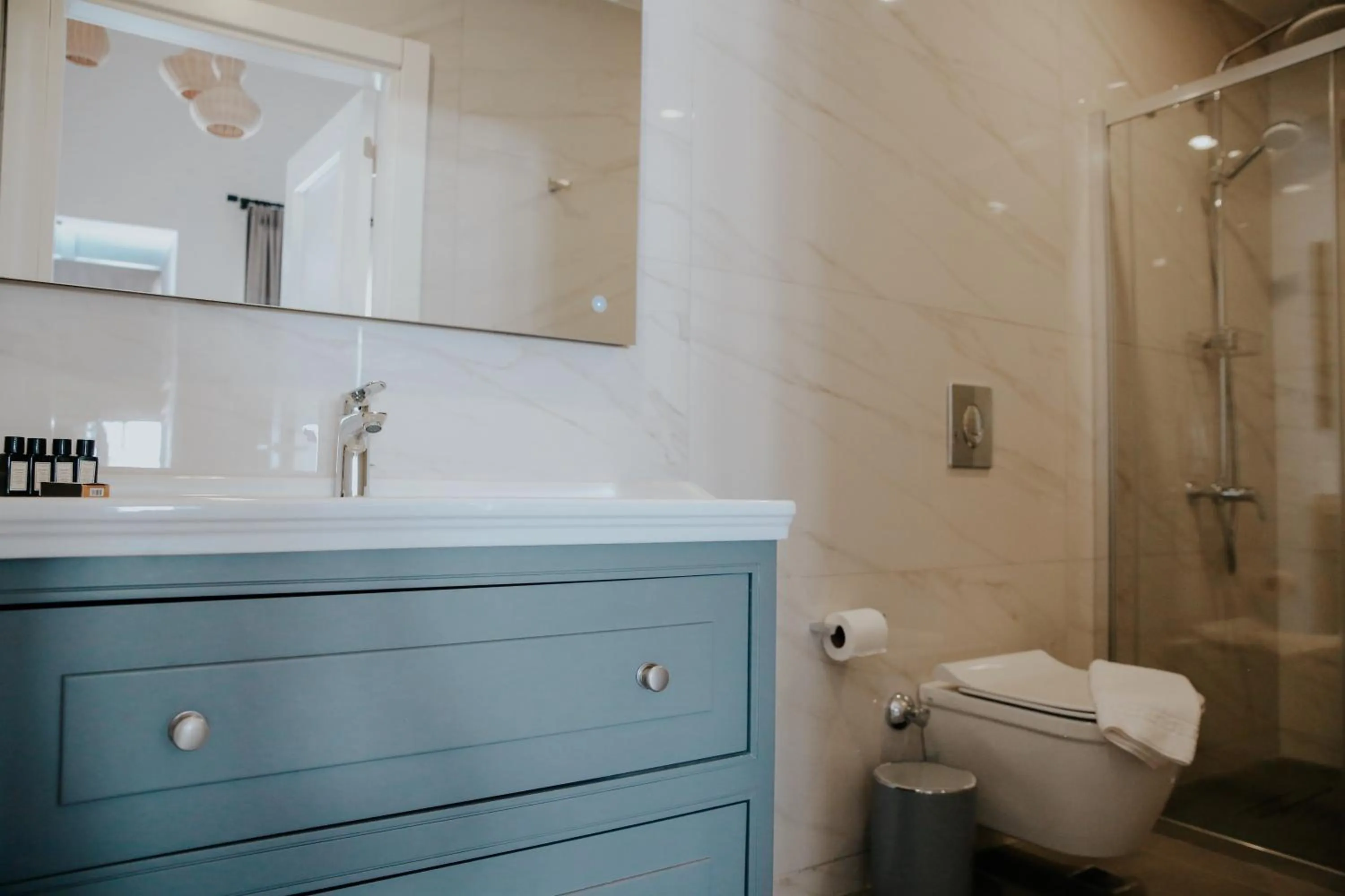 Bathroom in paye alaçatı butik otel