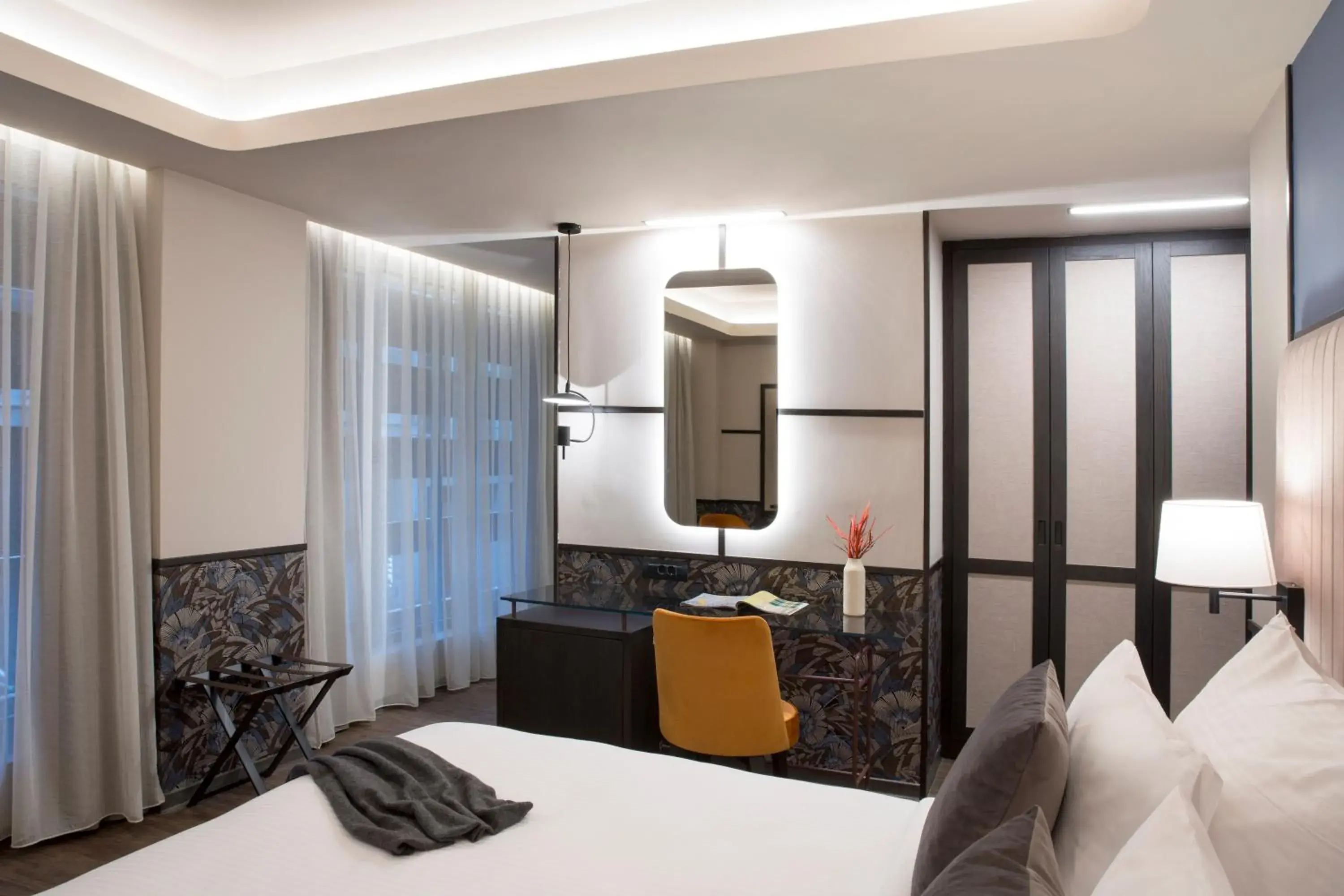 Bedroom, Bed in Athens Key Hotel, Trademark Collection by Wyndham Bedroom, Bed in Athens Key Hotel, Trademark Collection by Wyndham