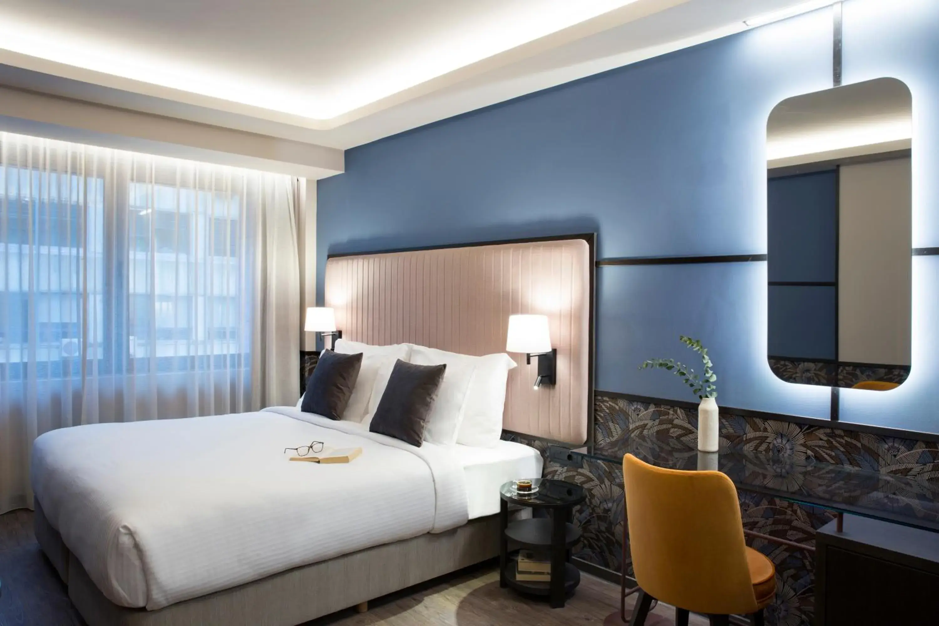 Bedroom, Bed in Athens Key Hotel, Trademark Collection by Wyndham Bedroom, Bed in Athens Key Hotel, Trademark Collection by Wyndham