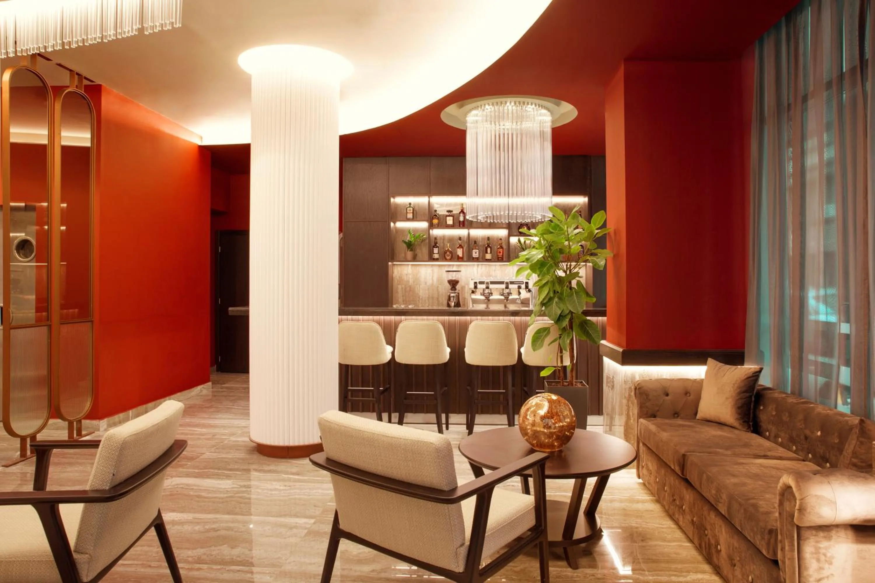 Lounge or bar in Zeus Essence Athens Central, former Athens Key