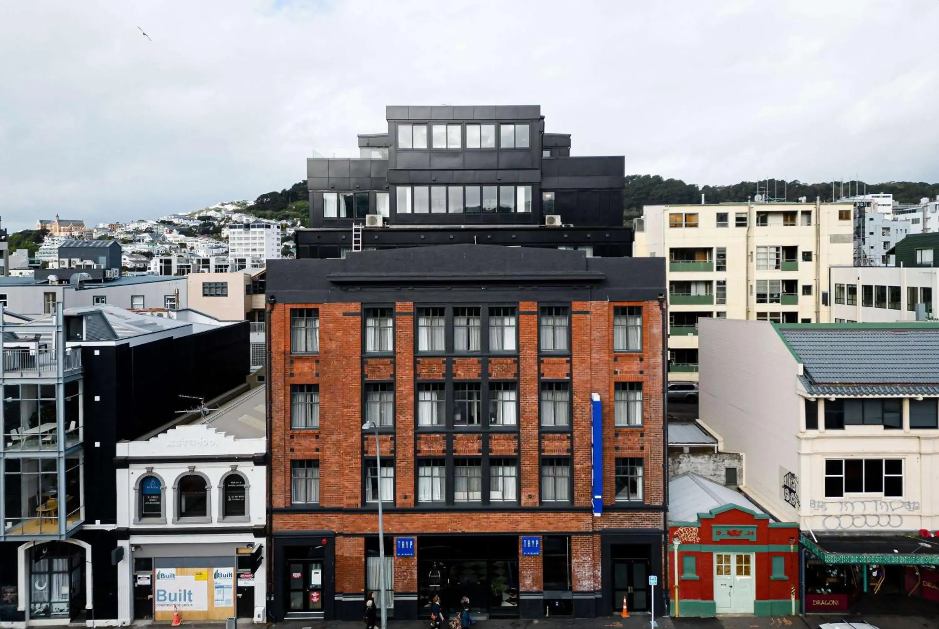 Property building in TRYP by Wyndham Wellington, Tory Street Property building in TRYP by Wyndham Wellington, Tory Street