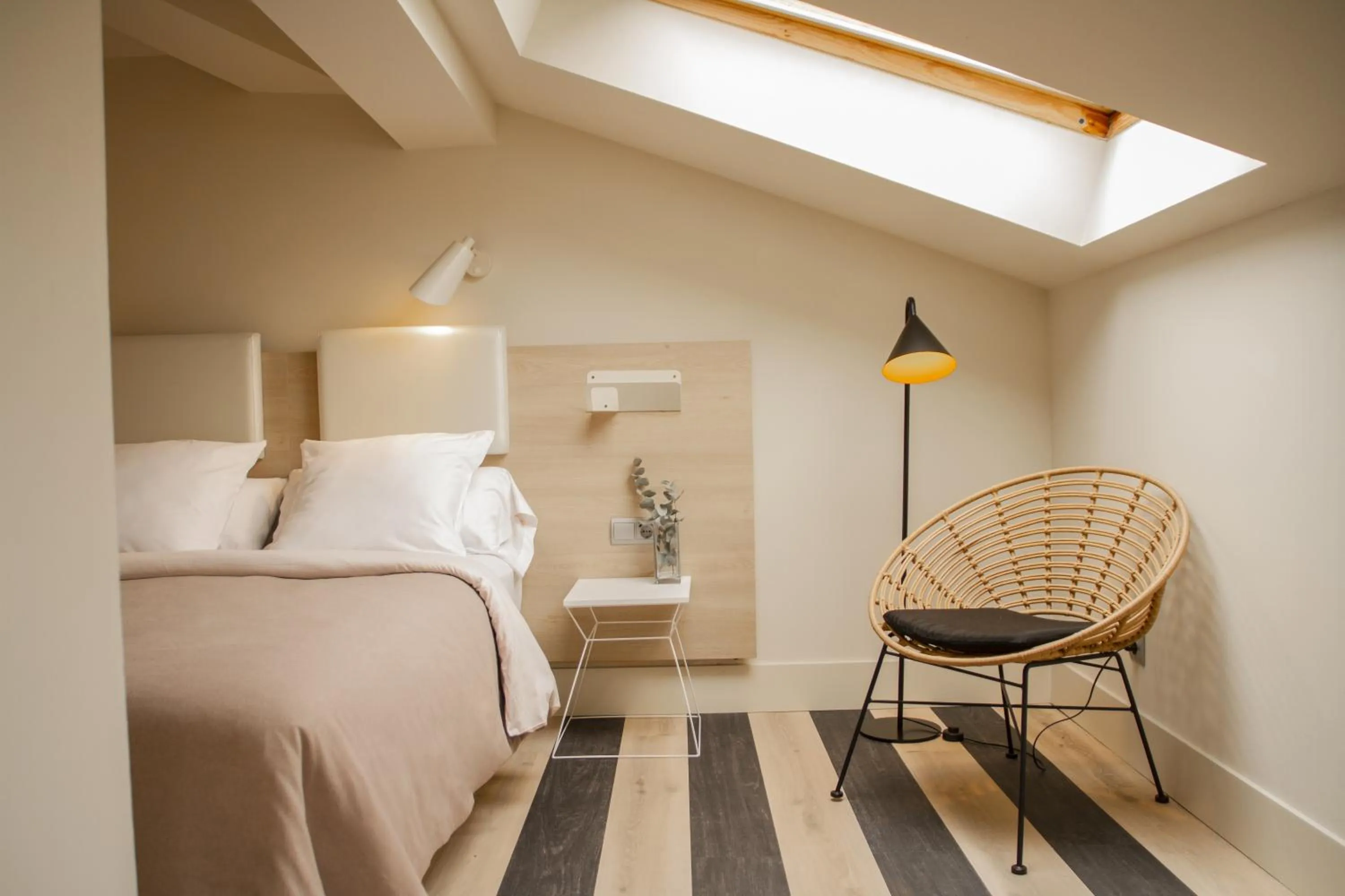 Bedroom, Bed in room Select Bilbao