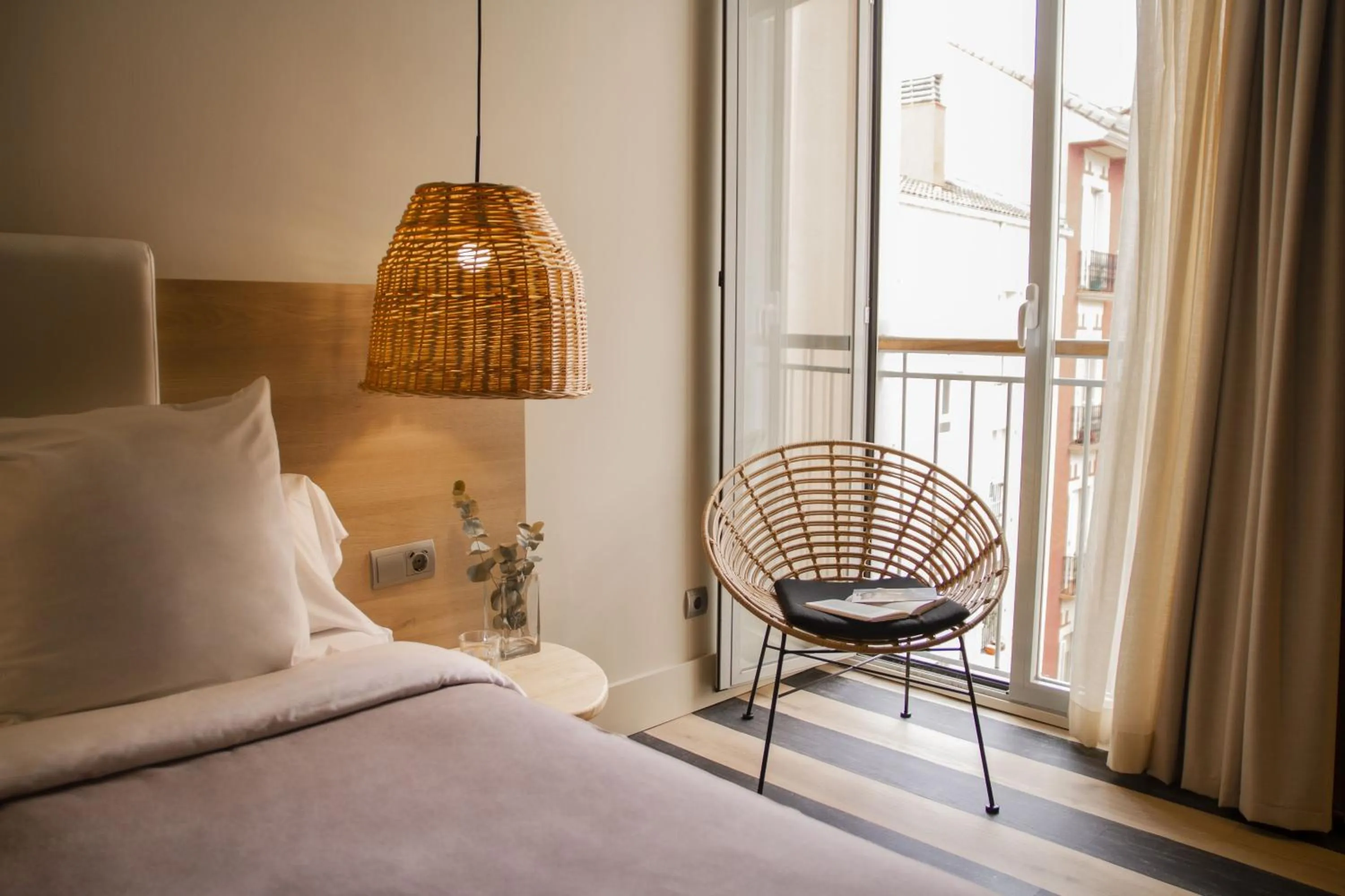 Bedroom, Bed in room Select Bilbao