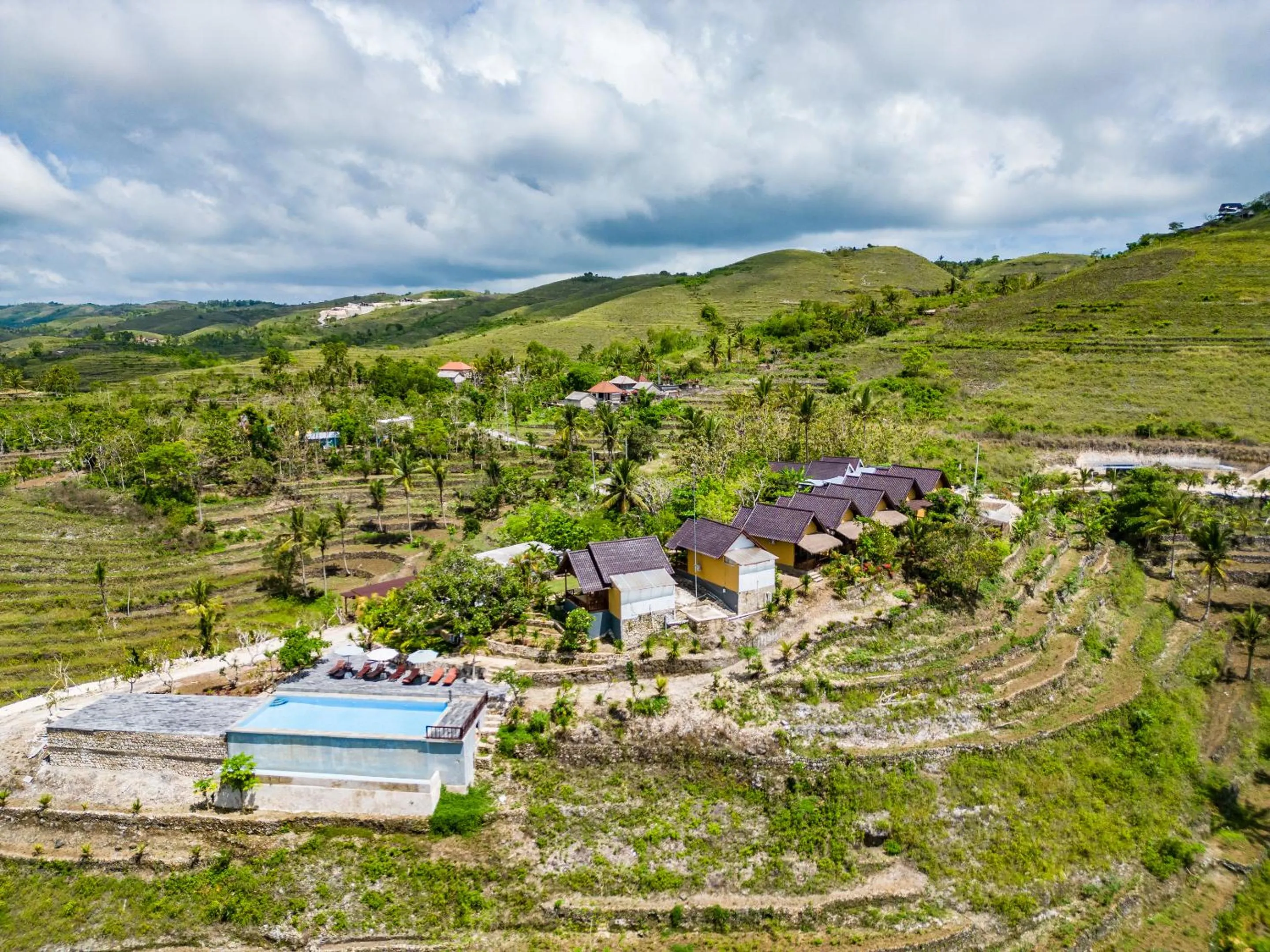 Property building in Nusa Penida Pini Sentana