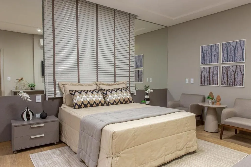 Bed in Casa Mantiqueira Hotel Boutique