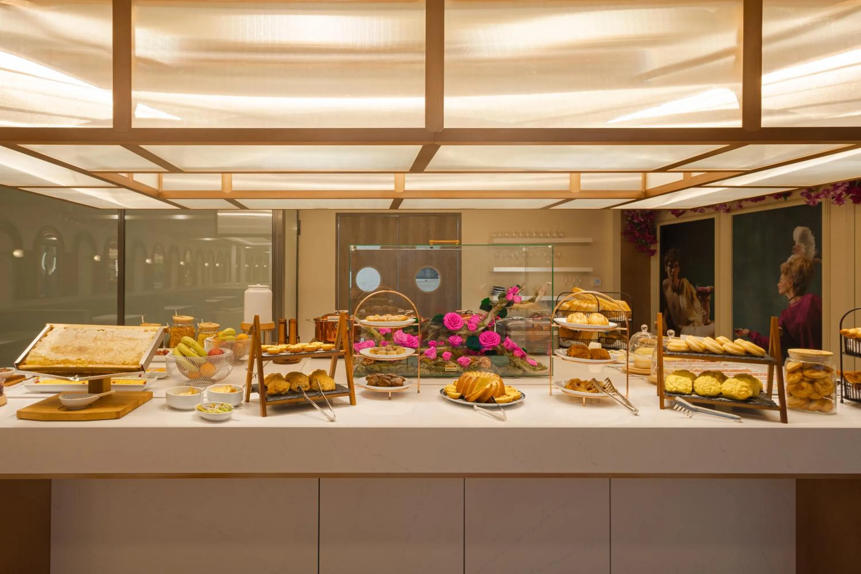 Breakfast in LUSTER Hotel