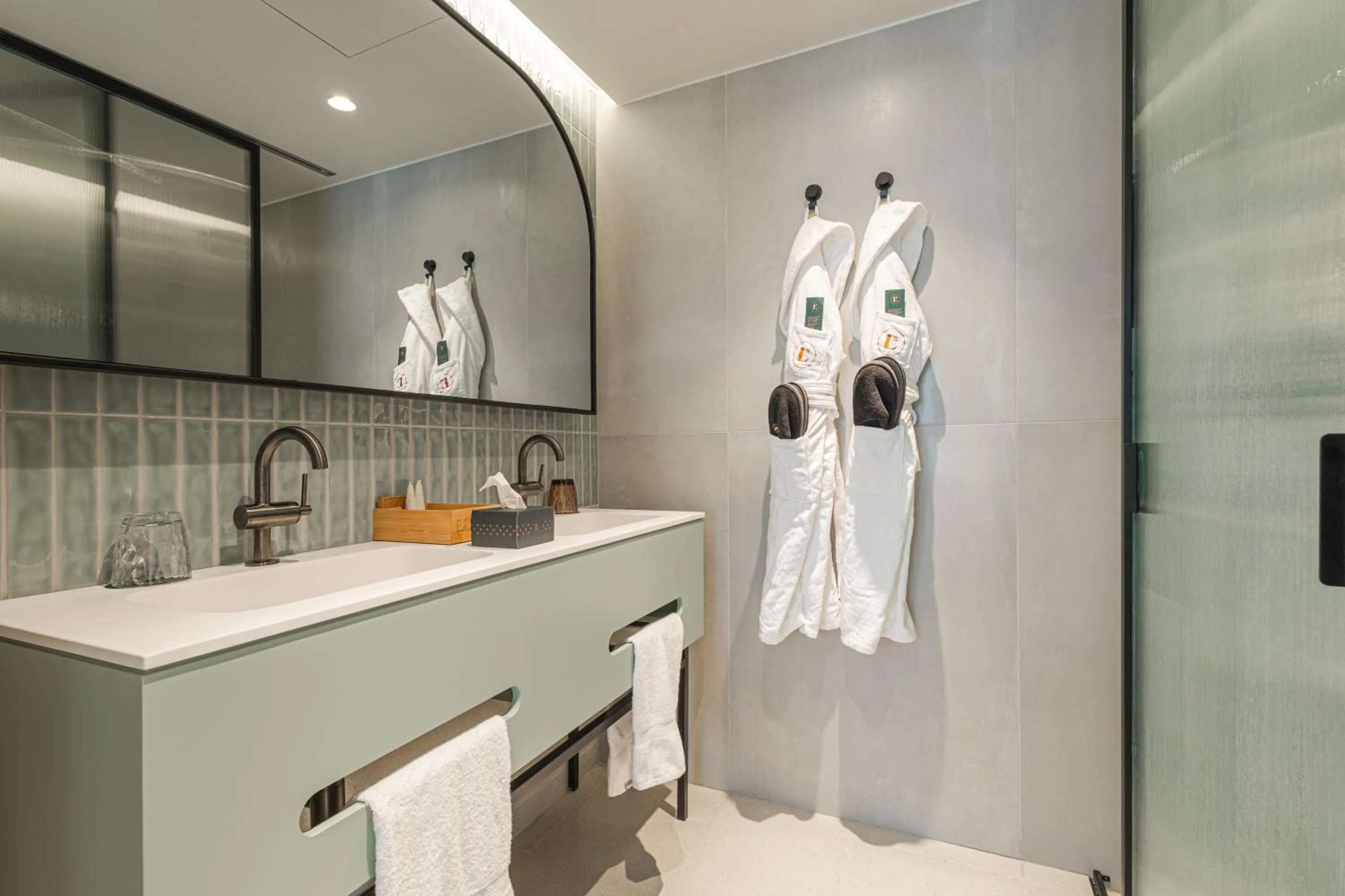 Bathroom in LUSTER Hotel