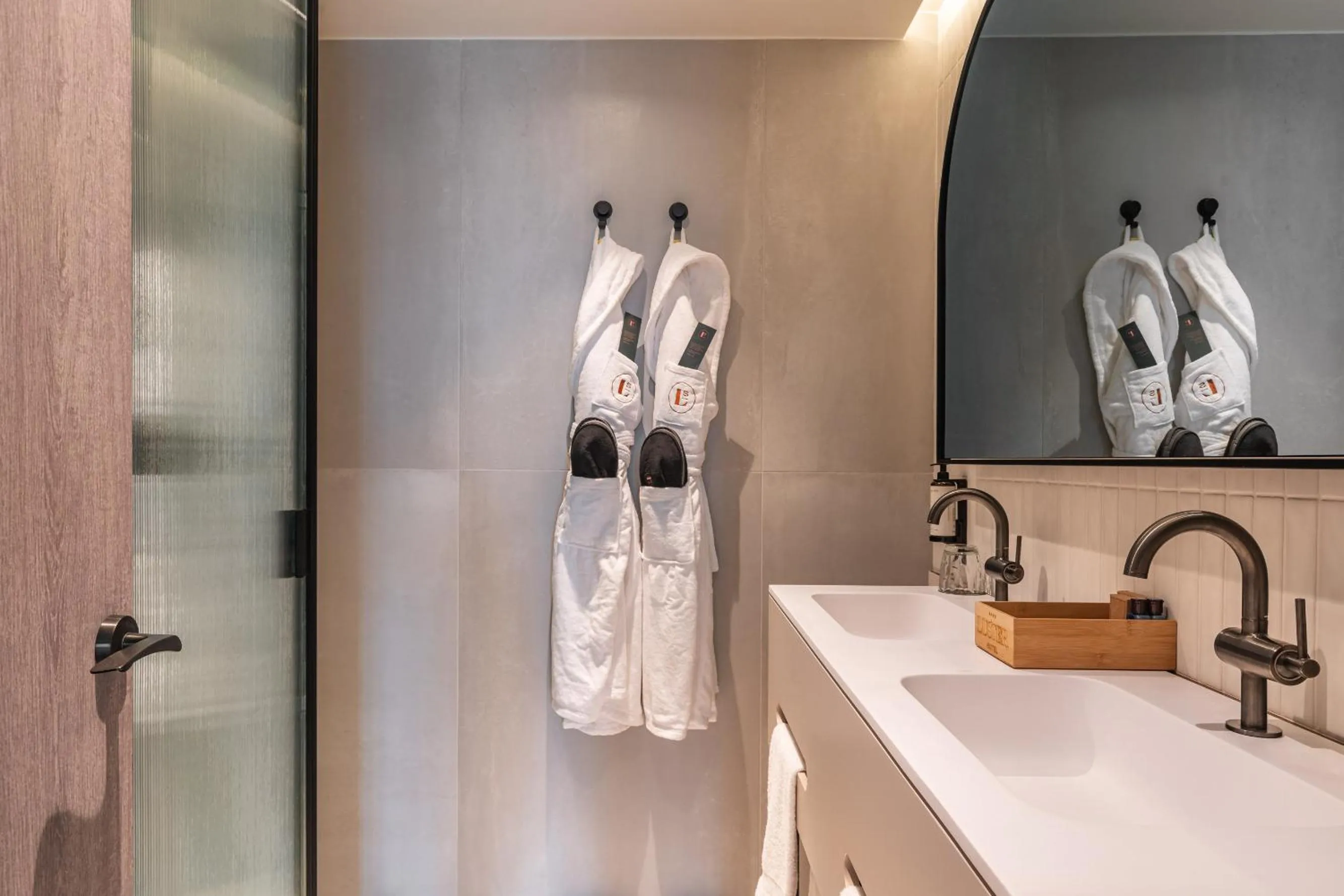 Bathroom in LUSTER Hotel