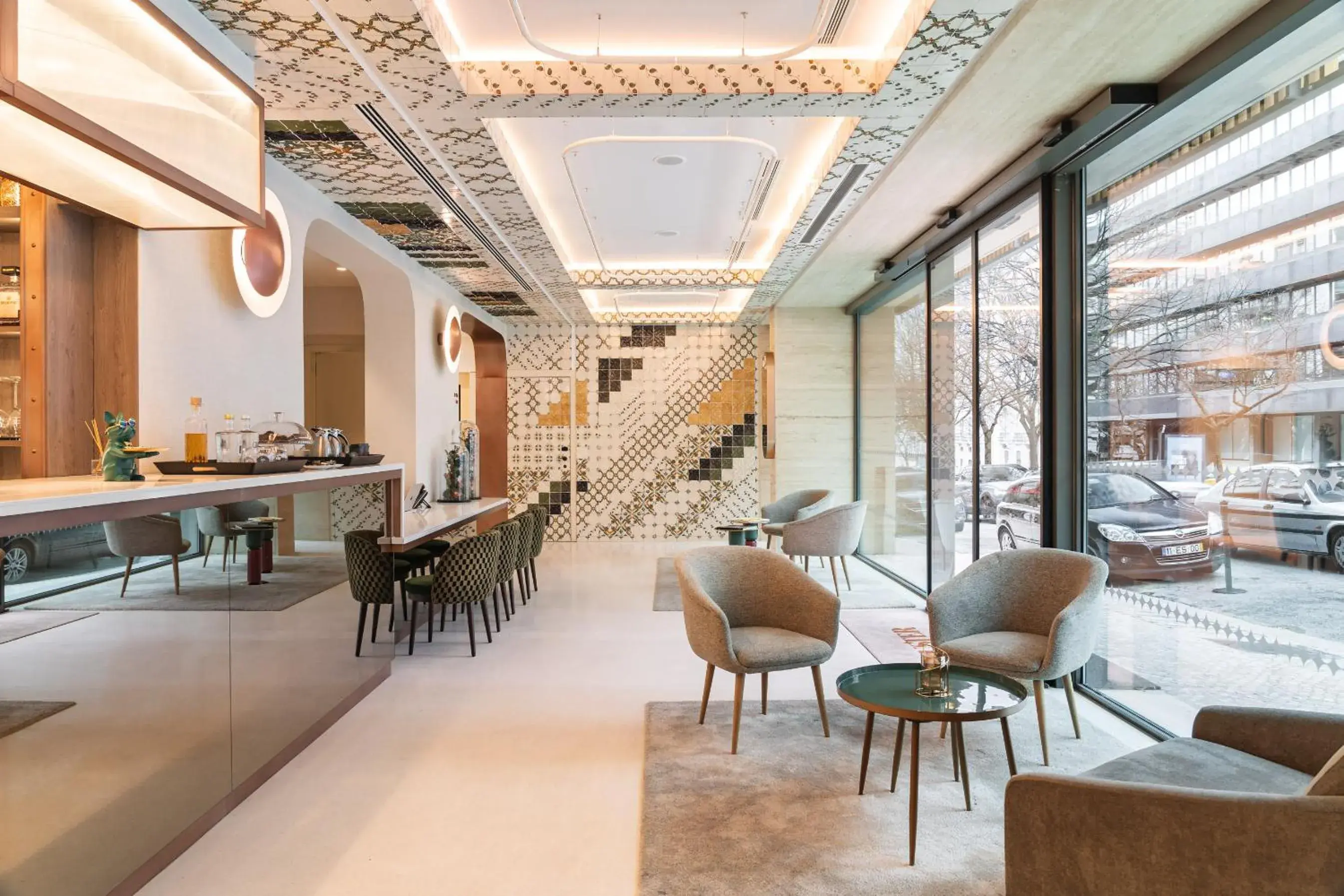 Lobby or reception in LUSTER Hotel Lobby or reception in LUSTER Hotel