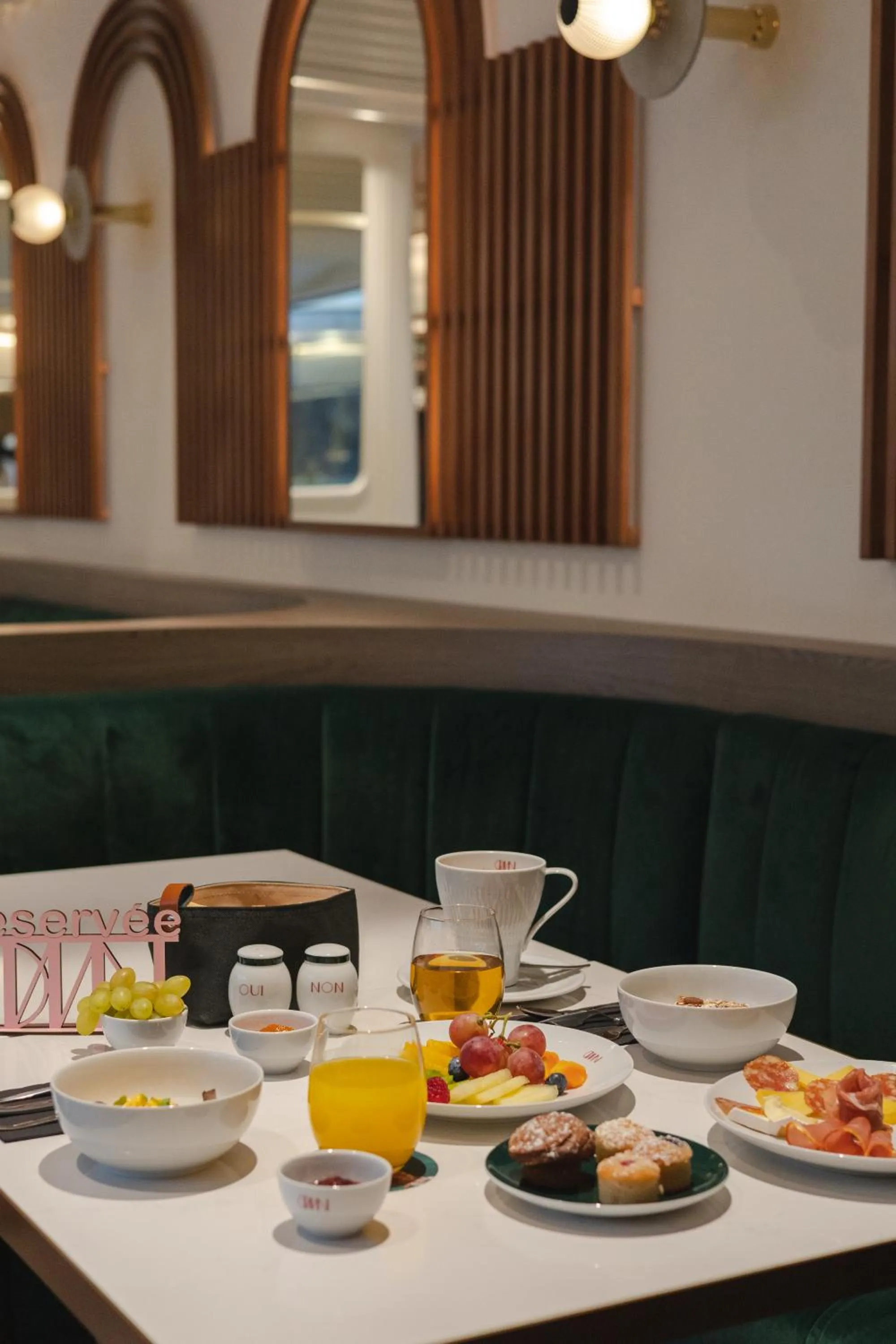 Breakfast in LUSTER Hotel