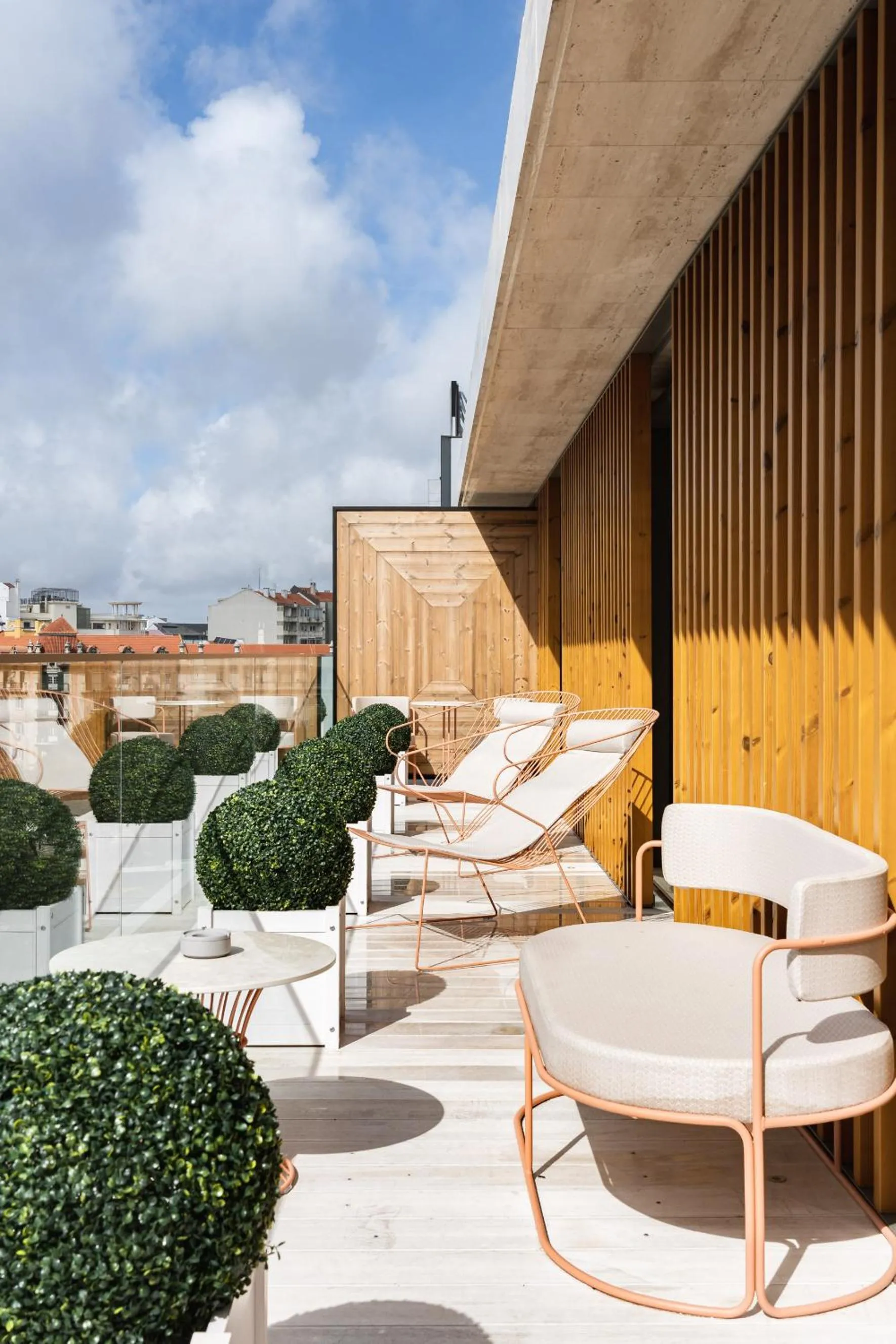 Balcony/Terrace in LUSTER Hotel