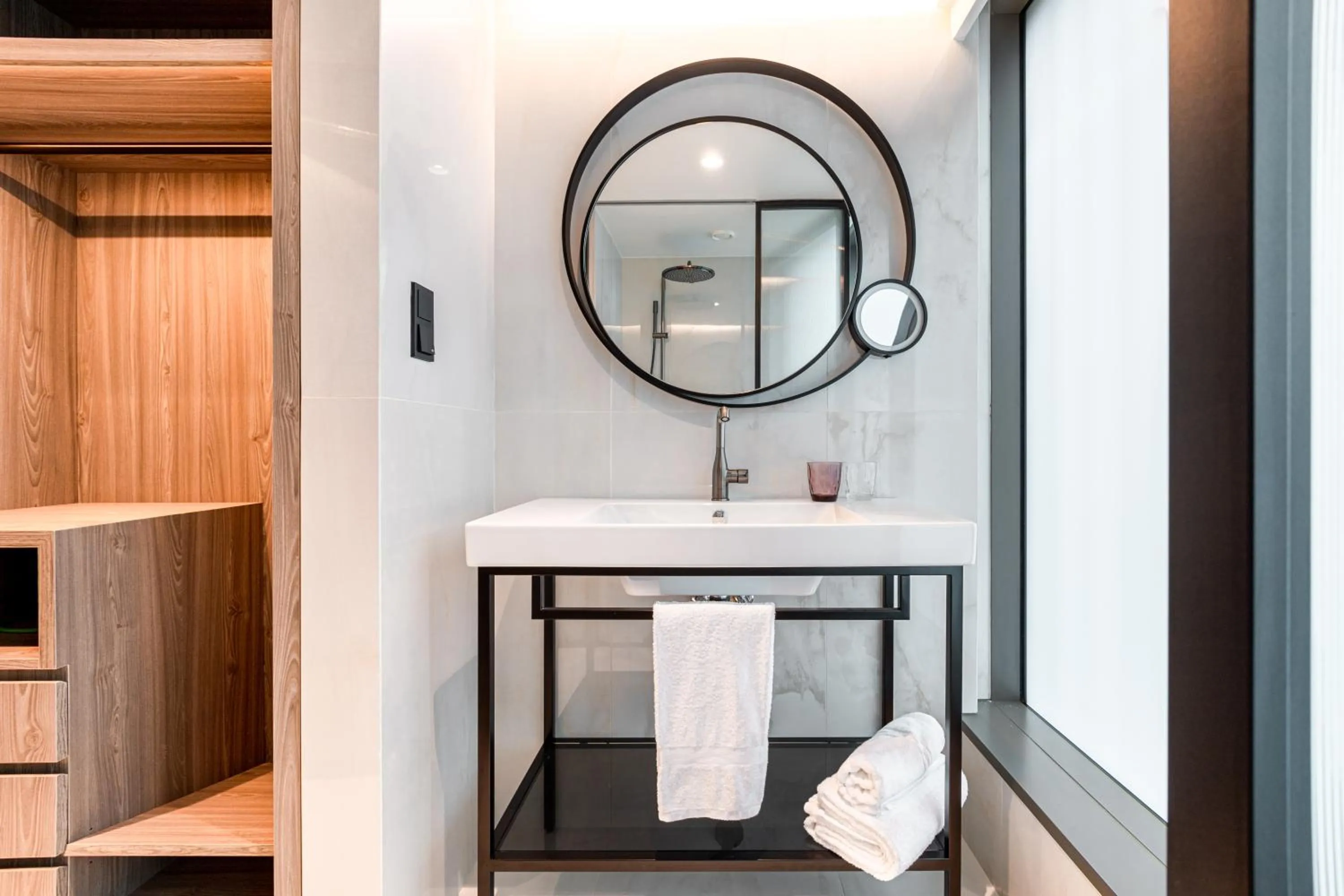 Bathroom in LUSTER Hotel