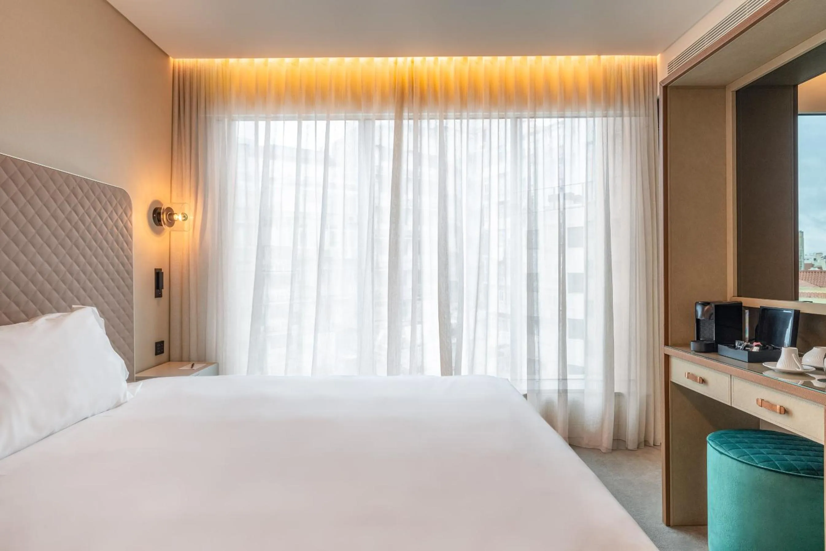 Bedroom, Bed in LUSTER Hotel