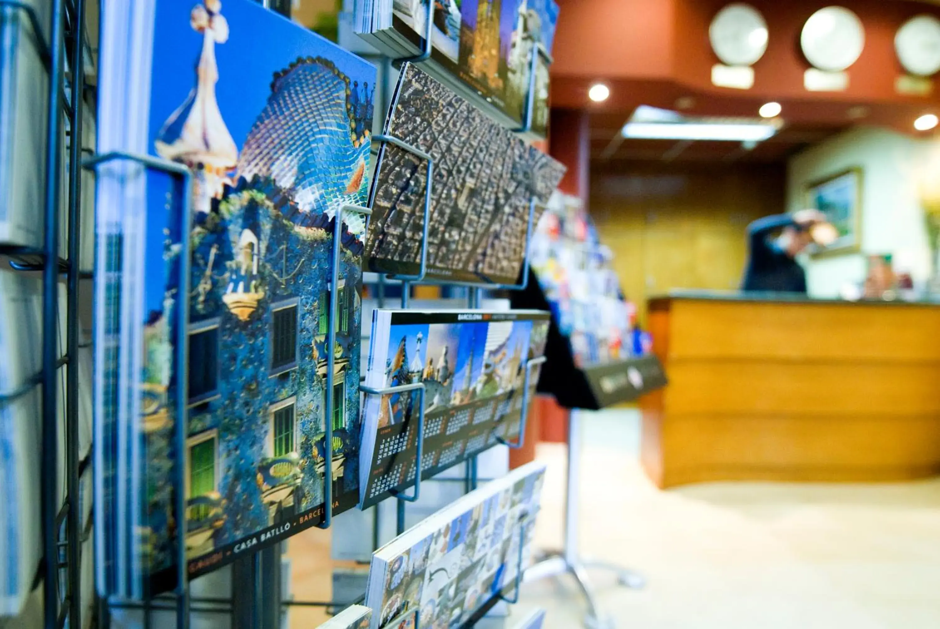 Lobby or reception in Hotel Ciutat De Sant Adria Lobby or reception in Hotel Ciutat De Sant Adria