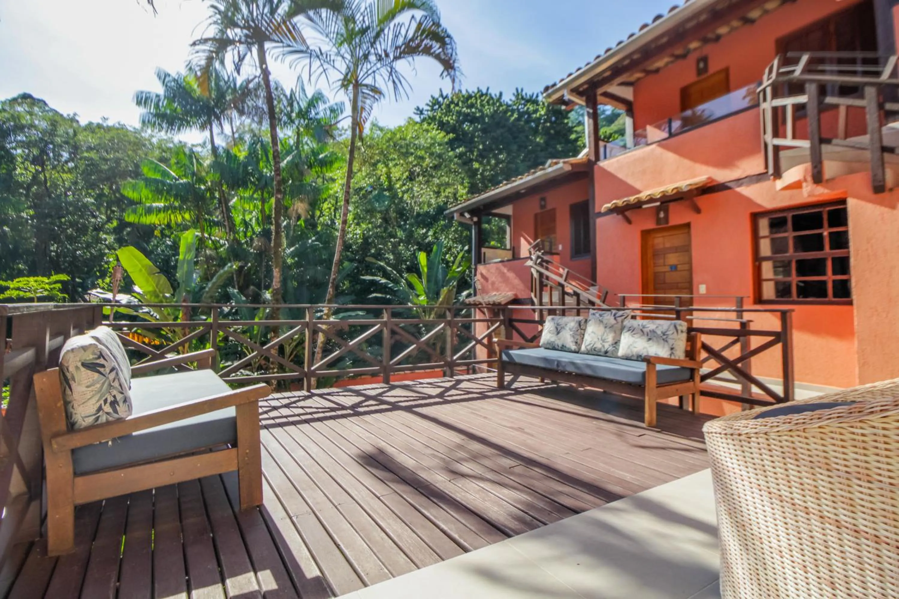 Patio in VELINN Pousada Canoa Ilhabela