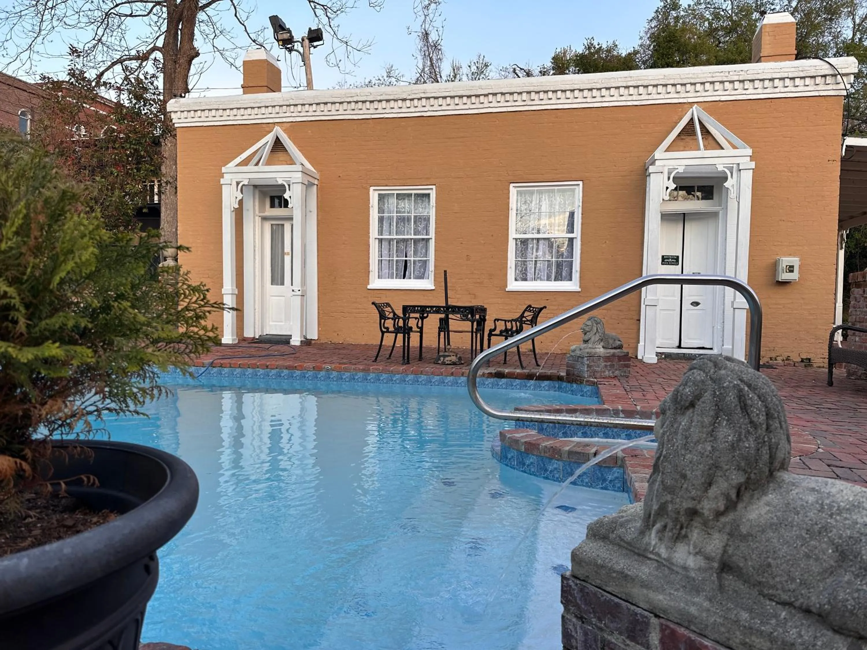 Swimming pool in The Inn at Cedar Grove